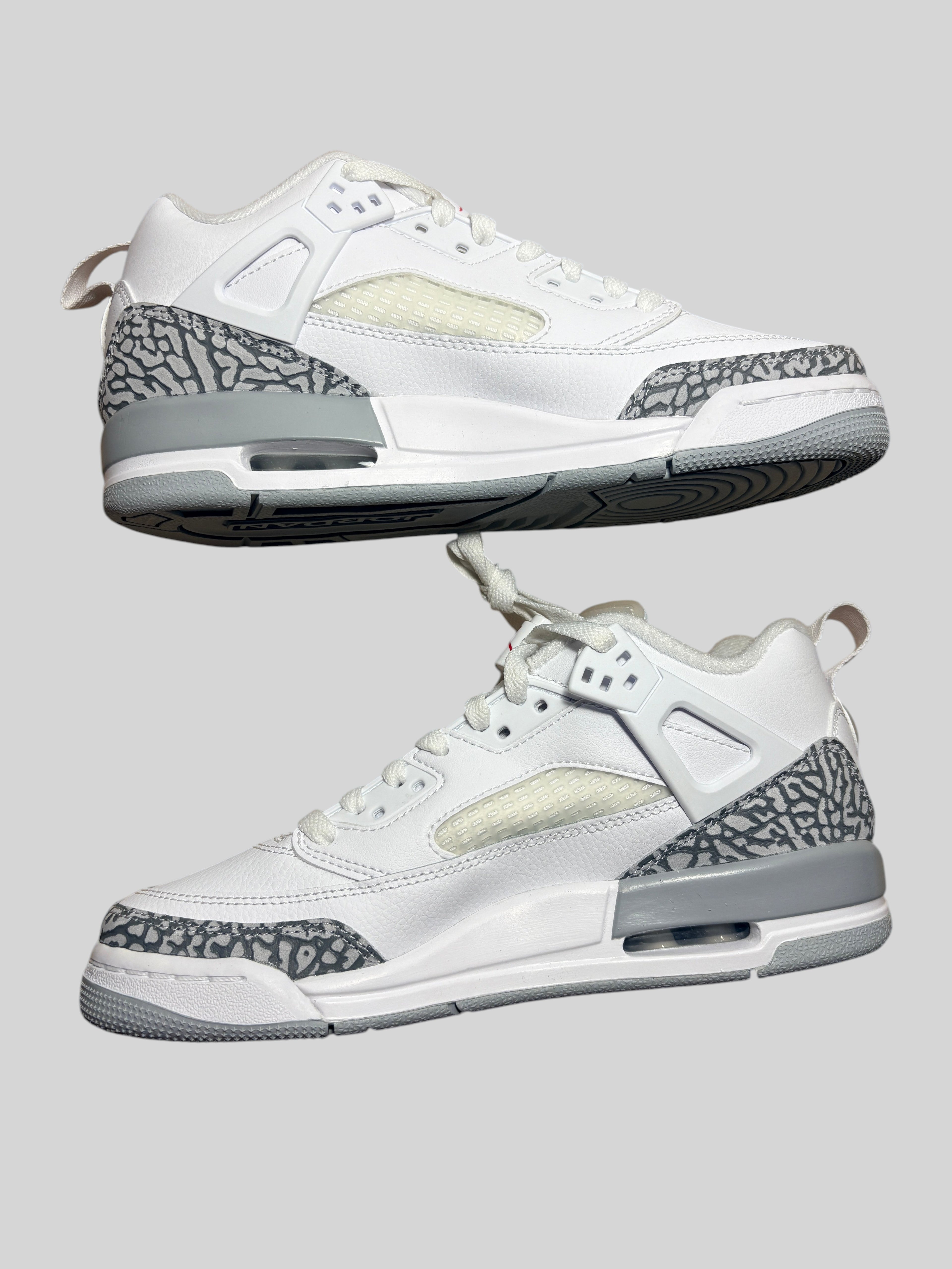 Jordan - Spizike Low GS - White / Wolf Grey / Varsity Red - Neuve avec étiquette JORDAN