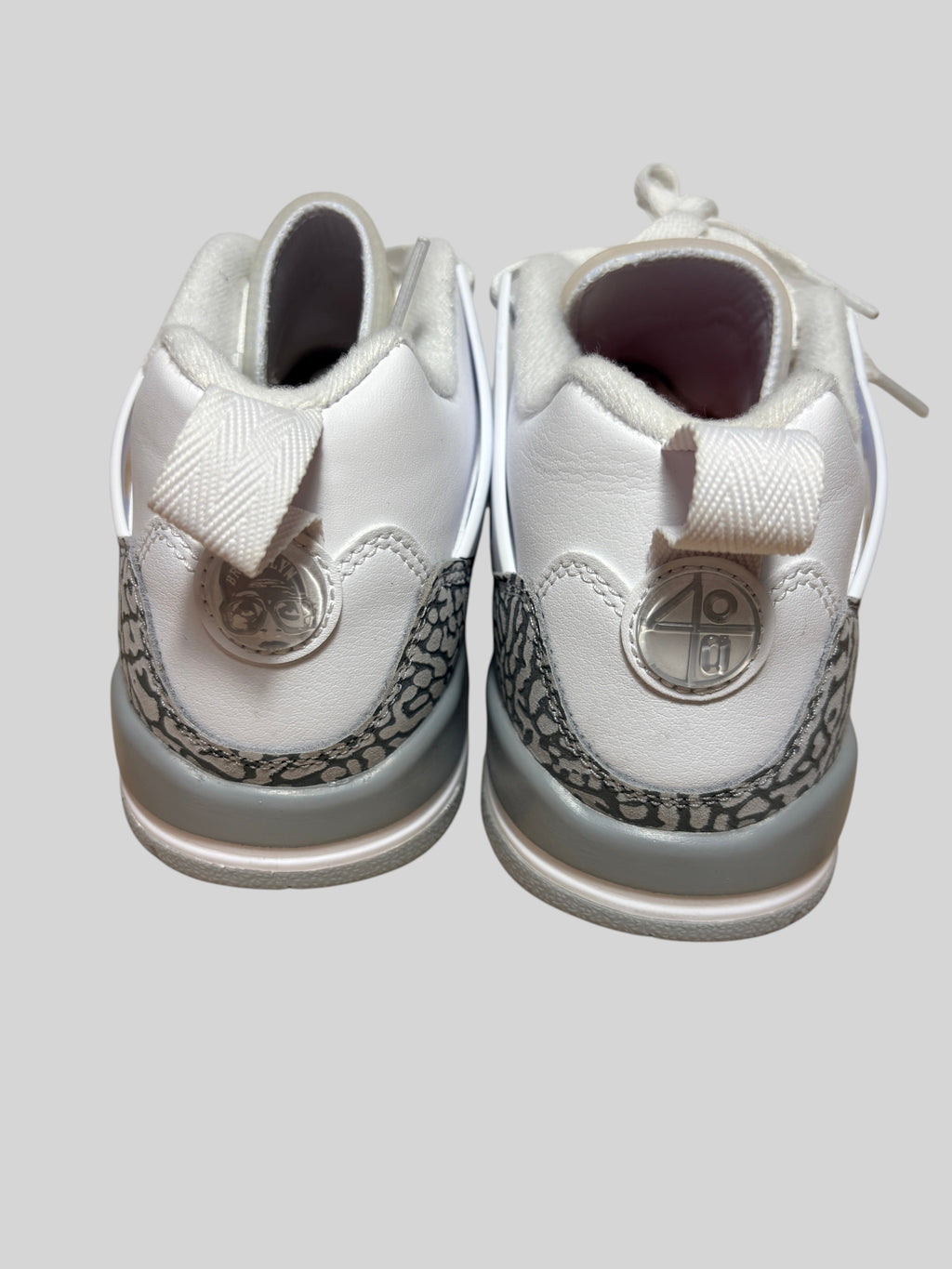 Jordan - Spizike Low GS - White / Wolf Grey / Varsity Red - Neuve avec étiquette JORDAN