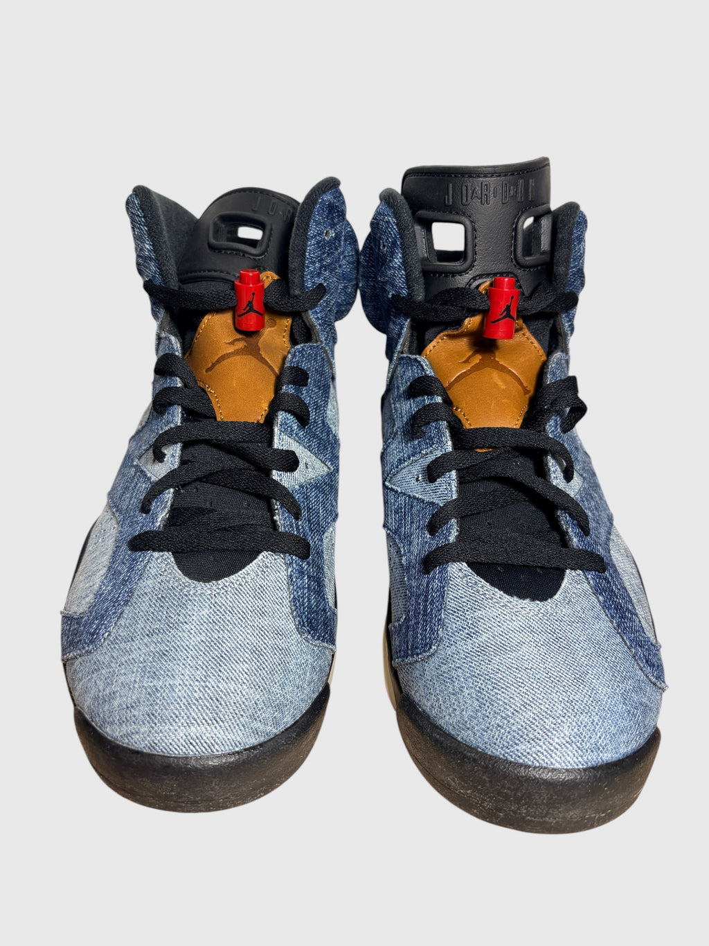 Jordan - Air Jordan 6 Retro - Washed Denim / Sail / Varsity Red / Black - Neuve avec étiquette AIR JORDAN