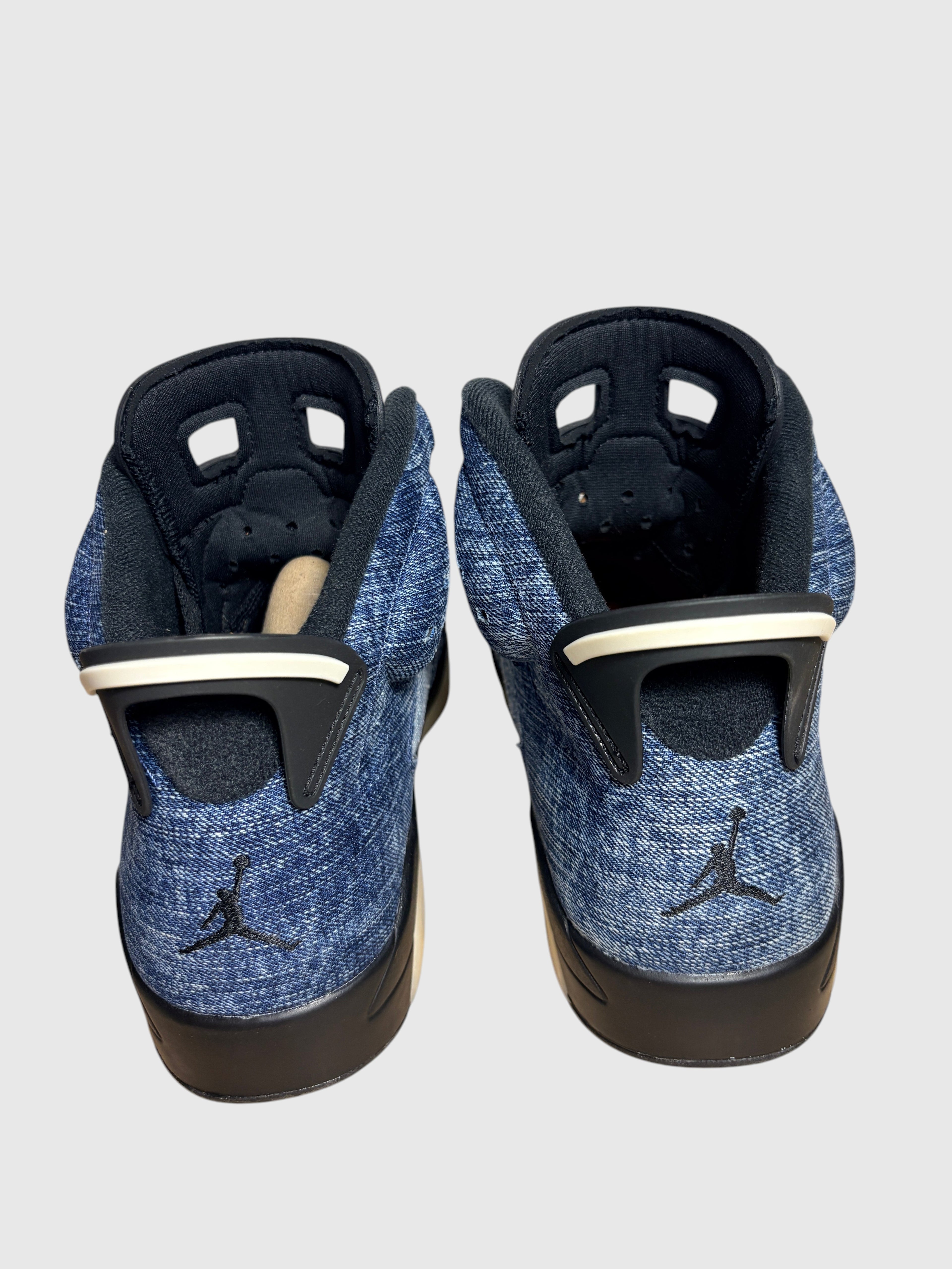 Jordan - Air Jordan 6 Retro - Washed Denim / Sail / Varsity Red / Black - Neuve avec étiquette AIR JORDAN