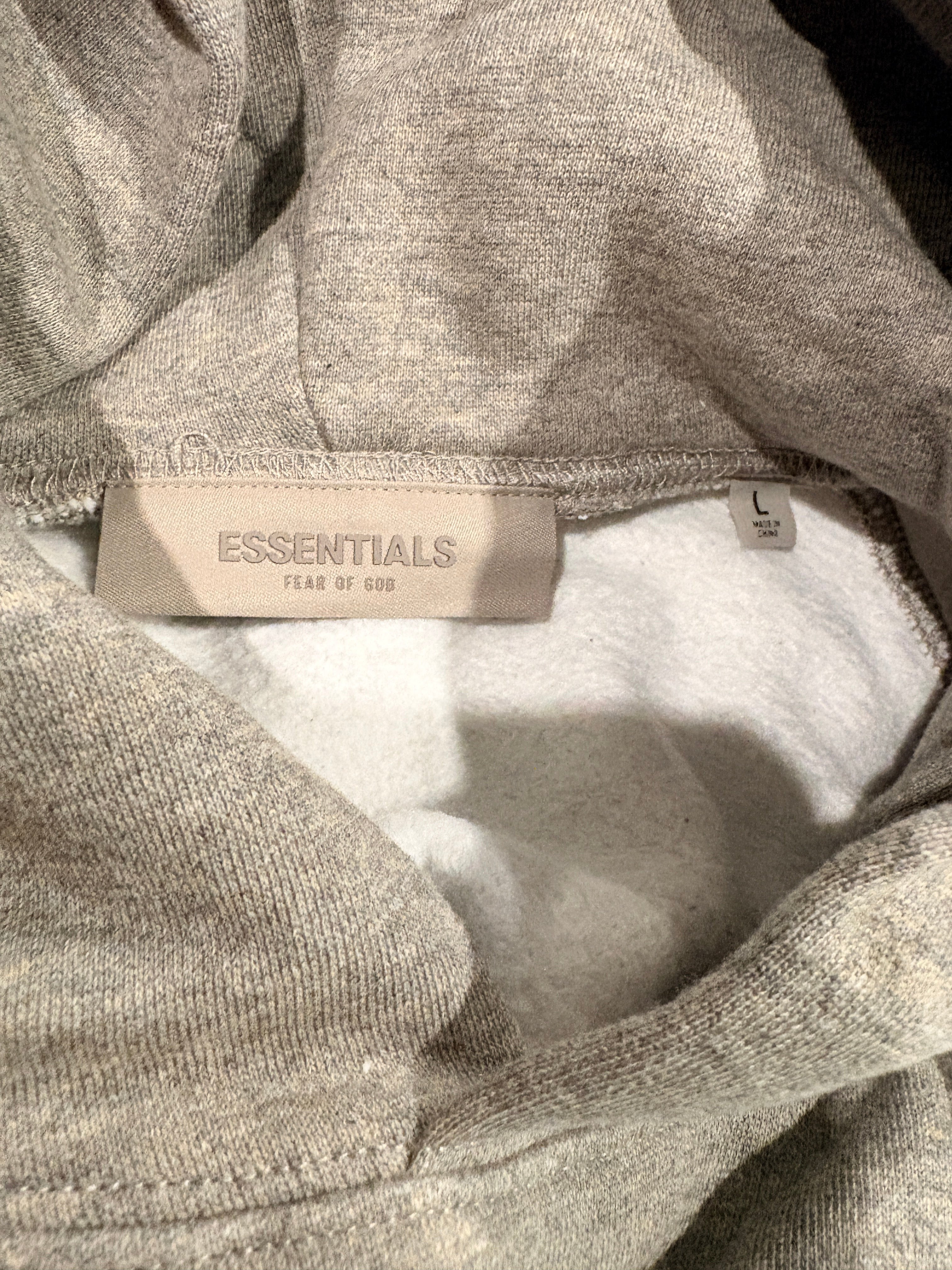 Fear of God ESSENTIALS - 1977 Hoodie - Dark Oatmeal - Neuf avec étiquette Fear of God Essentials