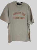 Fear of God Essentials - Jersey Crewneck Tee - Dark Heather - Neuf avec étiquette Fear of God Essentials