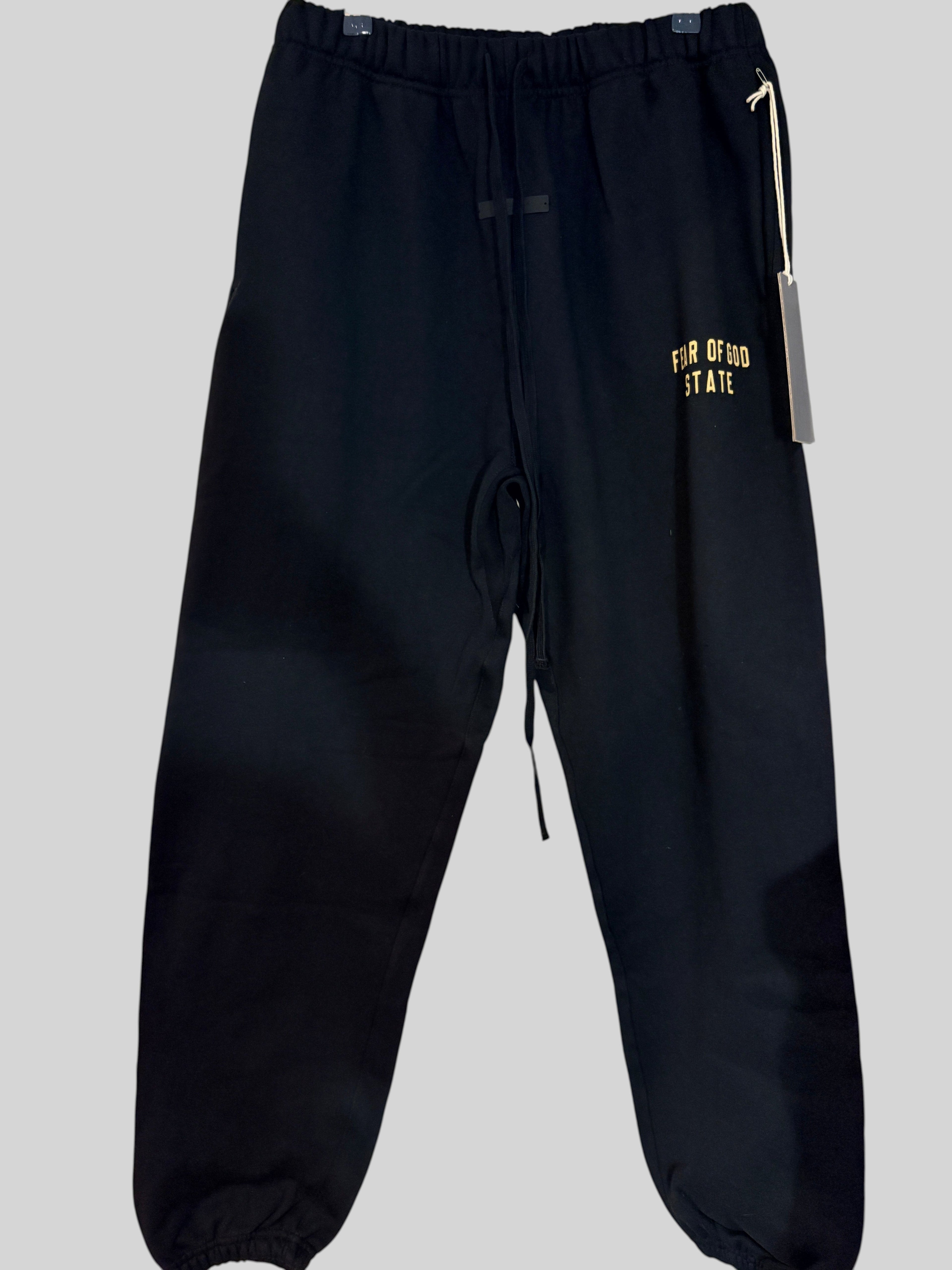 Fear of God Essentials - Fleece Hoodie State - Black - Neuf avec étiquette (Copie) Fear of God Essentials
