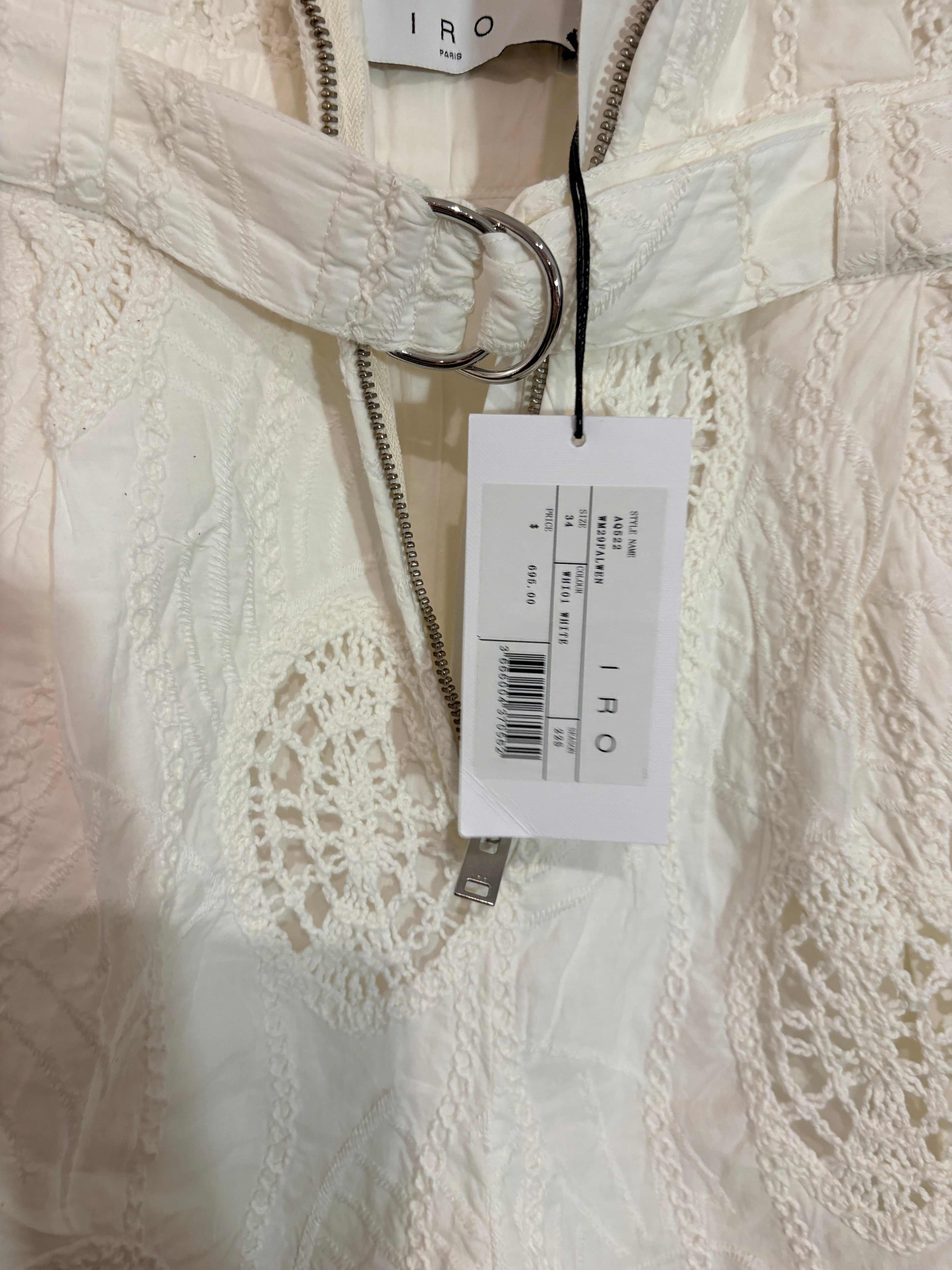 IRO - Combishort Falwen - Blanc - Neuve avec étiquette IRO Paris