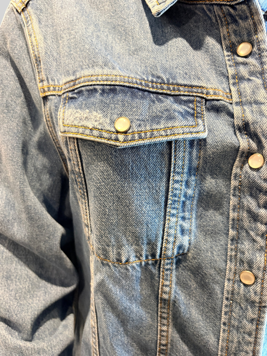 IRO - Robe chemise DALKA en jean - Country Mid Blue - Neuve avec étiquette IRO Paris