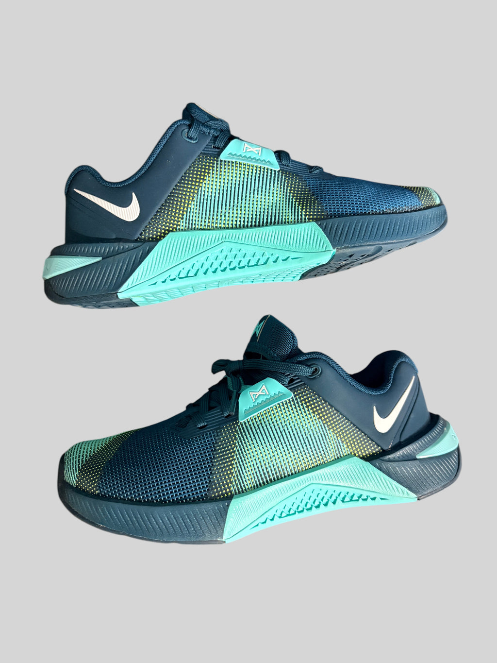 Nike Metcon 10 Femme Midnight Turquoise / Volt – Taille 36,5 – Neuve avec étiquette NIKE