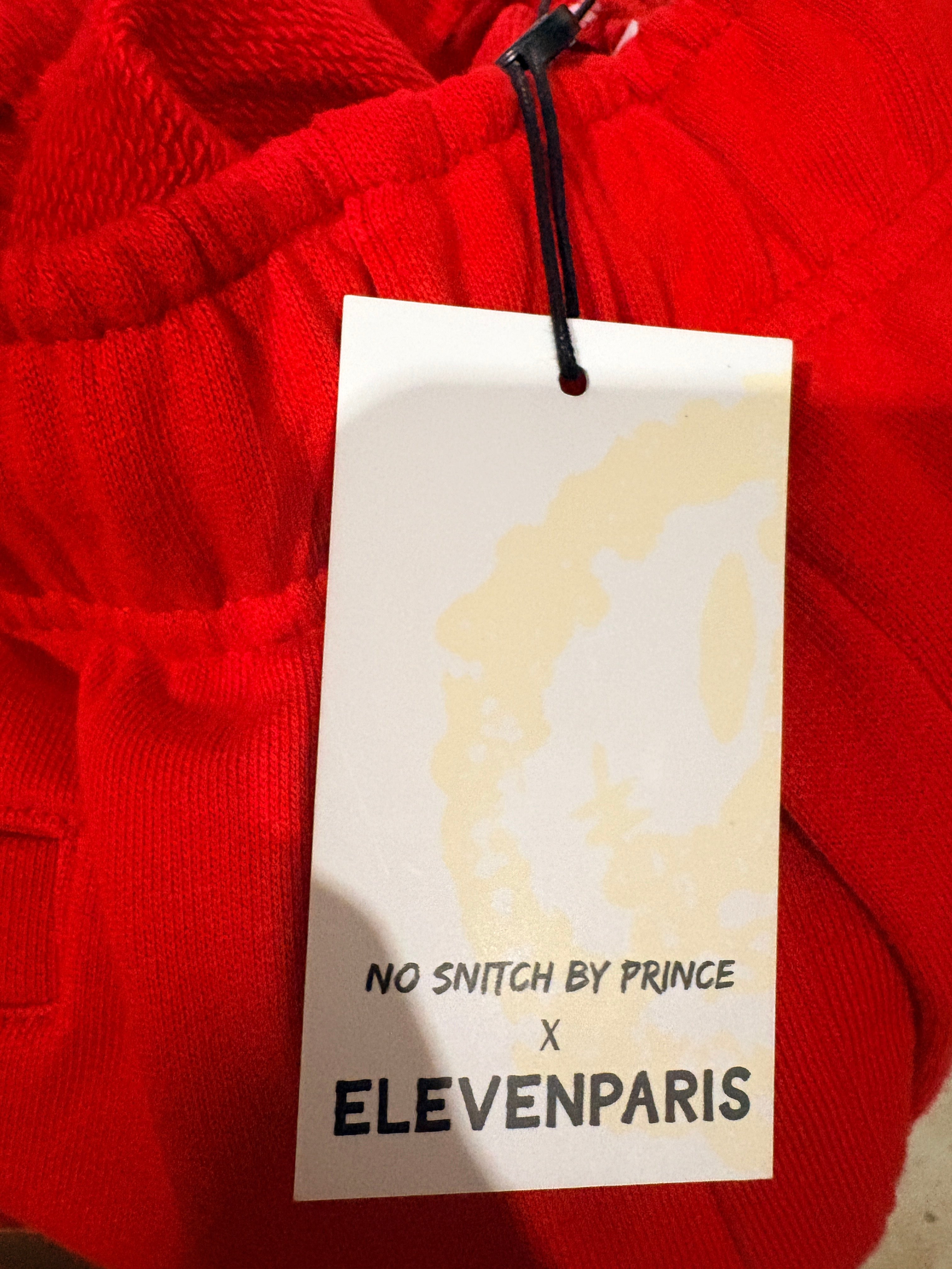 Eleven Paris x No Snitch by Prince - Bas de jogging - Ruby - Neuf avec étiquette x ELEVEN PARIS