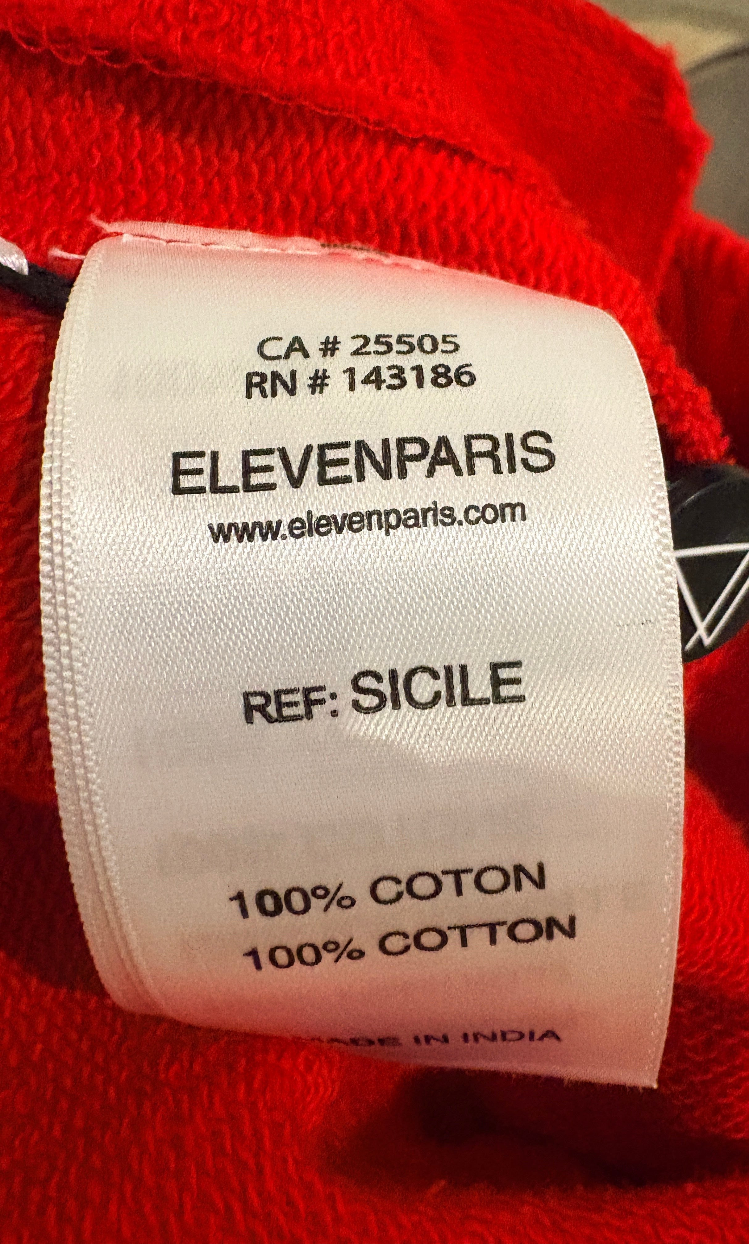 Eleven Paris x No Snitch by Prince - Bas de jogging - Ruby - Neuf avec étiquette x ELEVEN PARIS