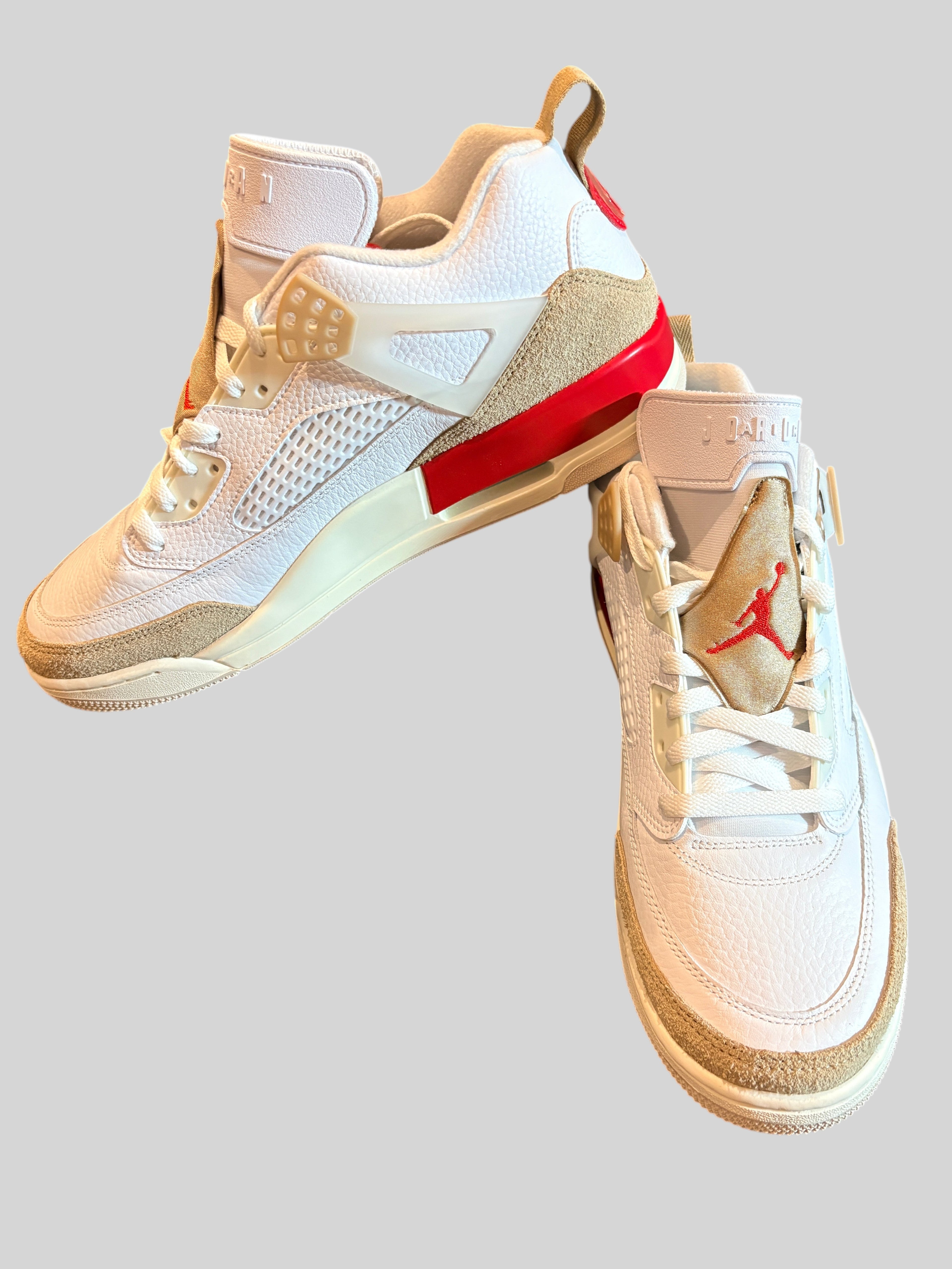 Jordan - Spizike Low - White / Desert Camo / Sail / Fire Red - Neuve avec étiquette AIR JORDAN