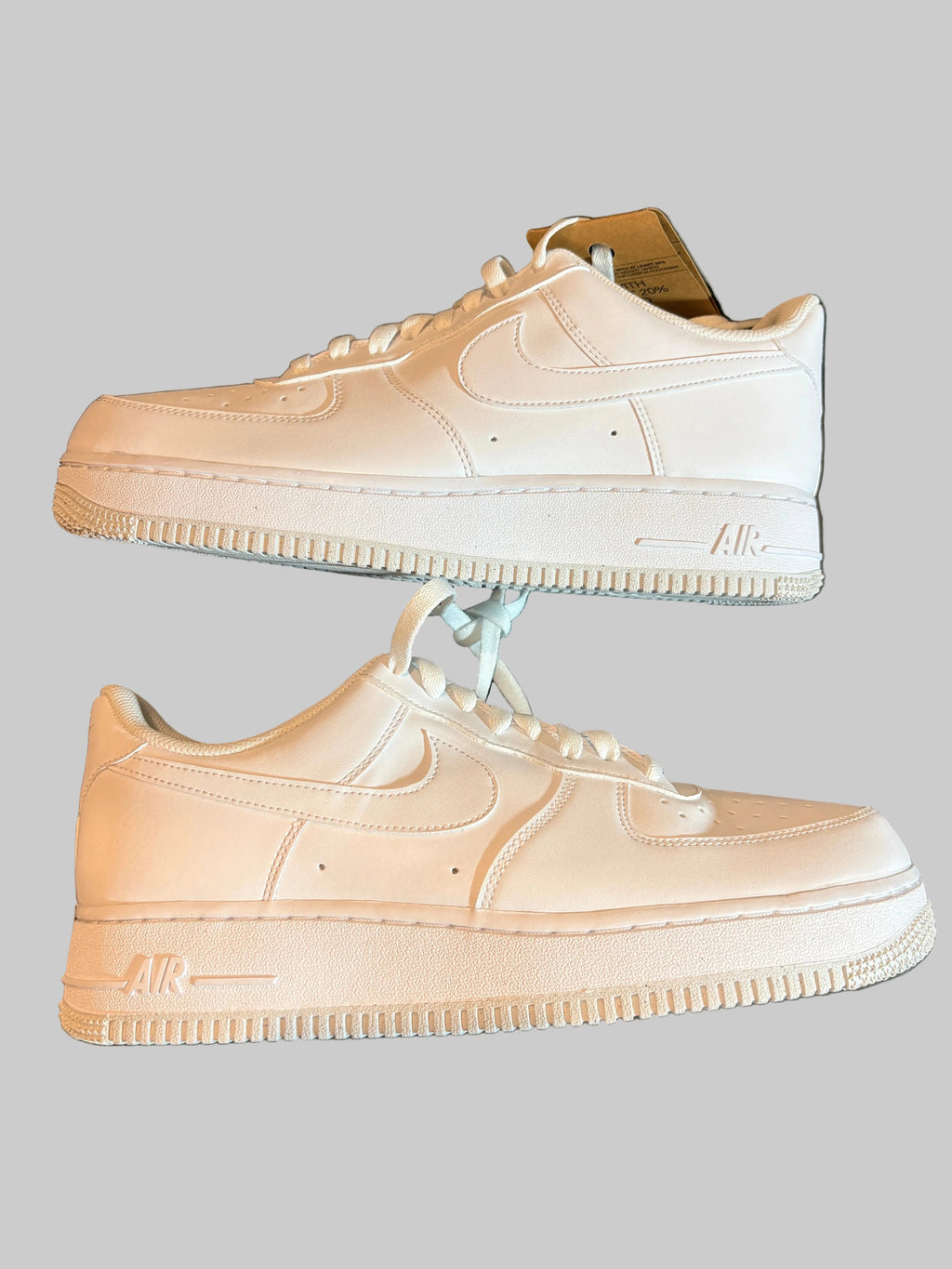 Nike - Air Force 1 ’07 Next Nature - White / Black / Metallic Silver - Neuve avec étiquette NIKE