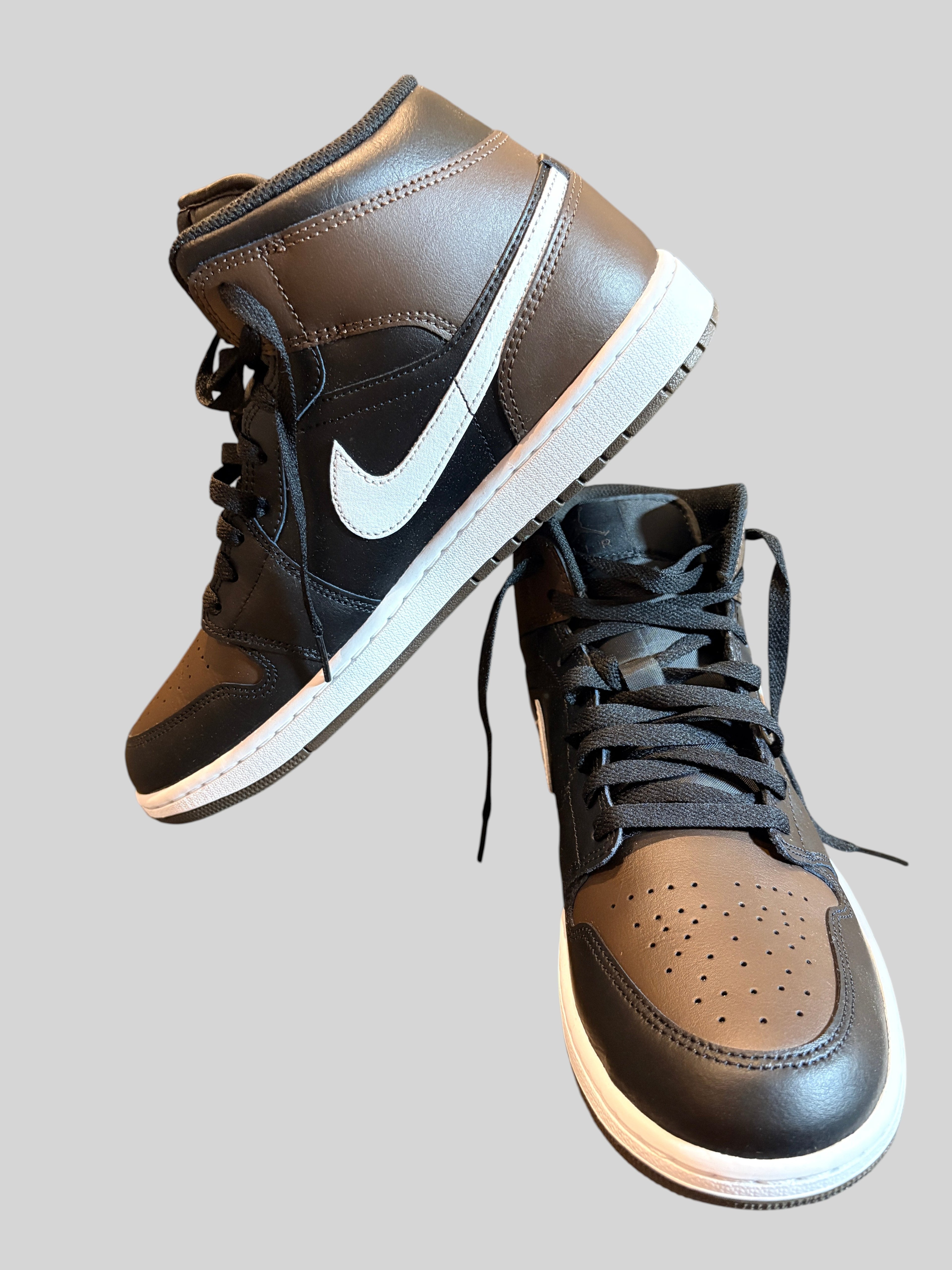 Jordan - Air Jordan 1 Mid - Baroque Brown / Black / White - Neuve avec étiquette AIR JORDAN