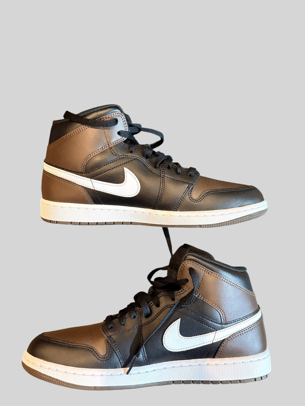 Jordan - Air Jordan 1 Mid - Baroque Brown / Black / White - Neuve avec étiquette AIR JORDAN