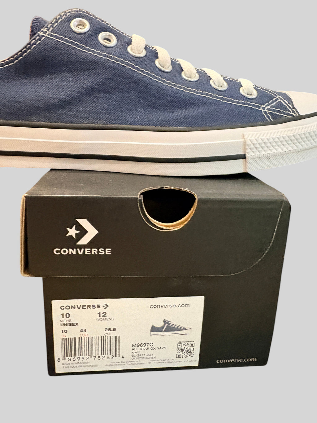 Converse Chuck Taylor All Star Classic OX Navy – Taille 44 – Neuve avec étiquette CONVERSE