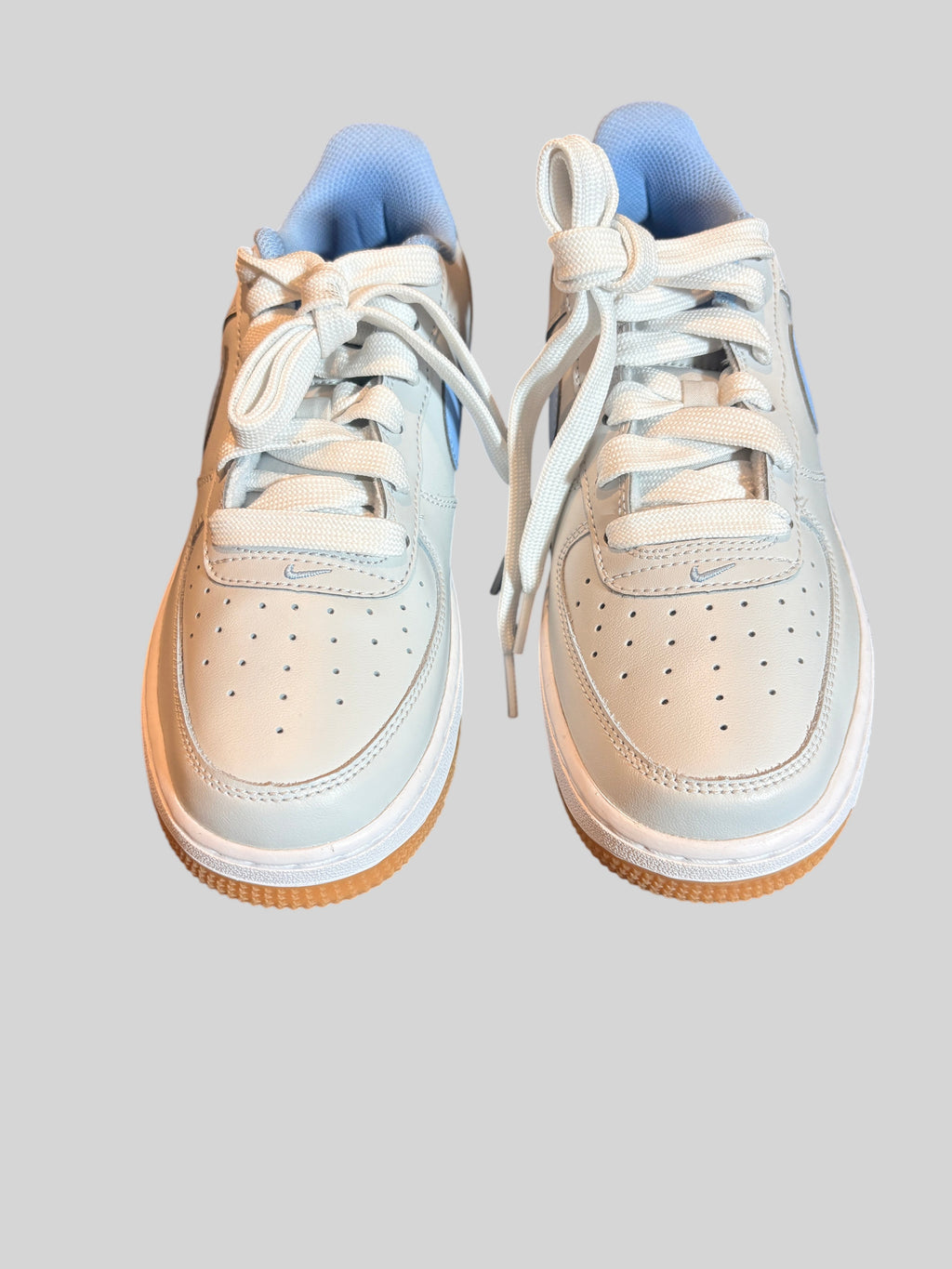 Nike Air Force 1 LV8 3 GS – Photon Dust / Psychic Blue – Neuve avec étiquette NIKE