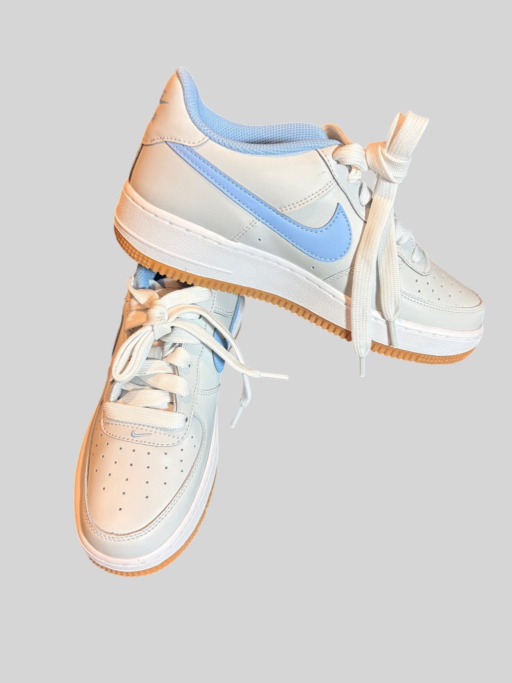 Nike Air Force 1 LV8 3 GS – Photon Dust / Psychic Blue – Neuve avec étiquette NIKE