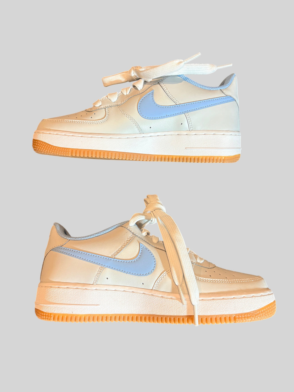 Nike Air Force 1 LV8 3 GS – Photon Dust / Psychic Blue – Neuve avec étiquette NIKE
