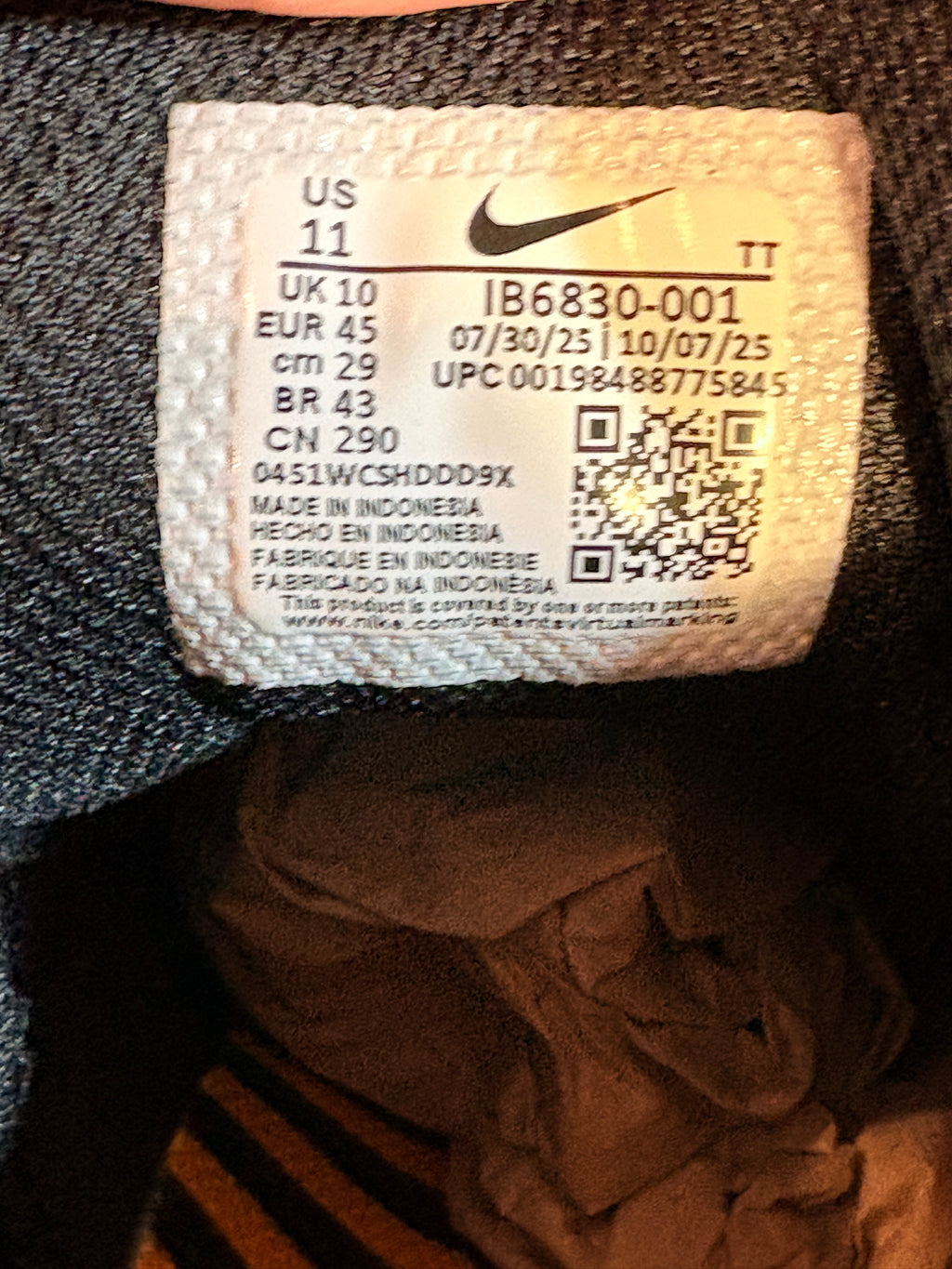 Nike Air Max 95 Big Bubble SE Black University Gold – Neuve avec étiquette NIKE