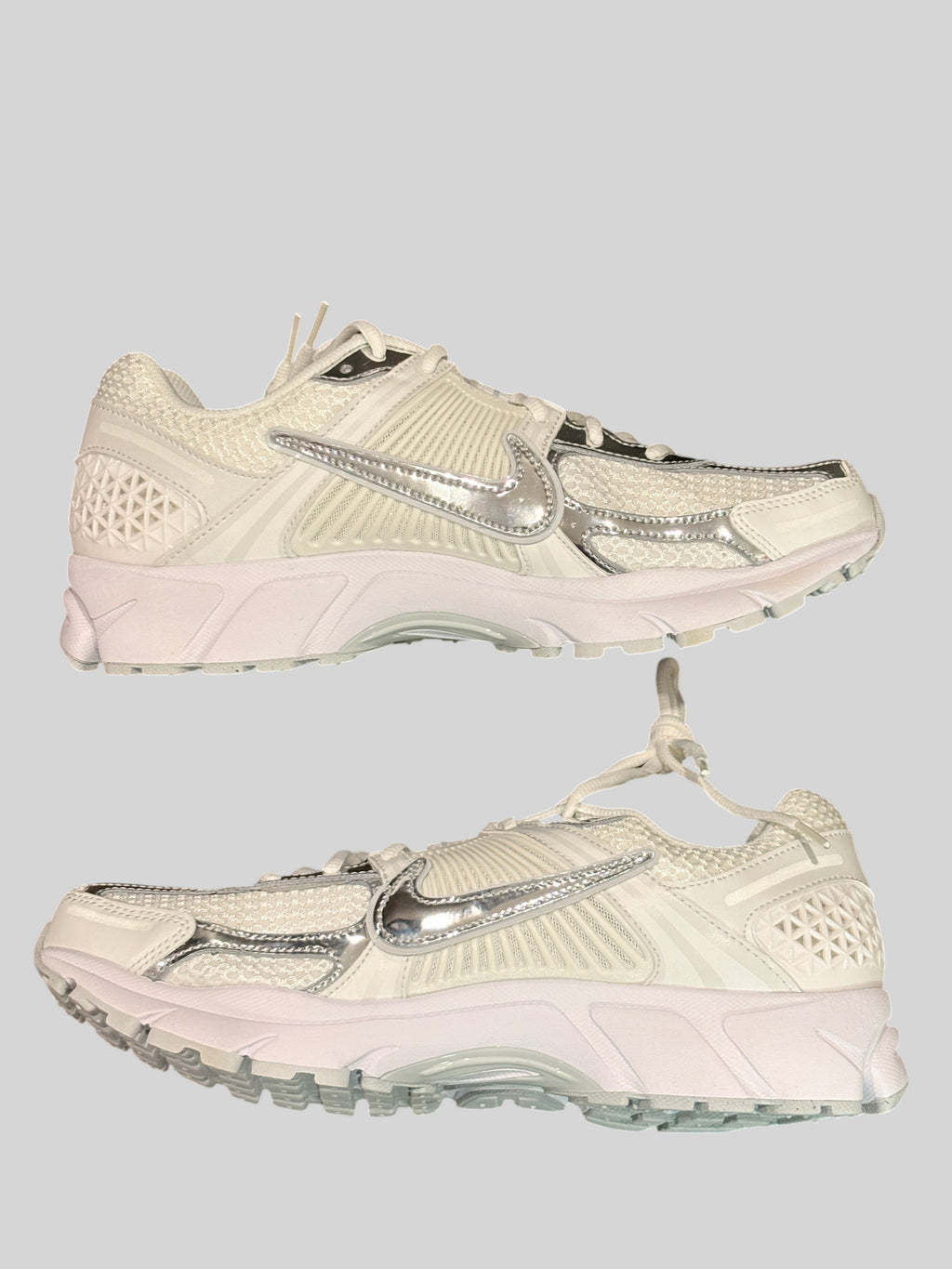 Nike Zoom Vomero 5 Chrome Toe White Metallic Silver – Neuve avec étiquette NIKE