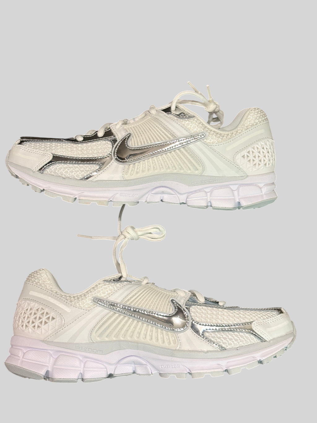 Nike Zoom Vomero 5 Chrome Toe White Metallic Silver – Neuve avec étiquette NIKE
