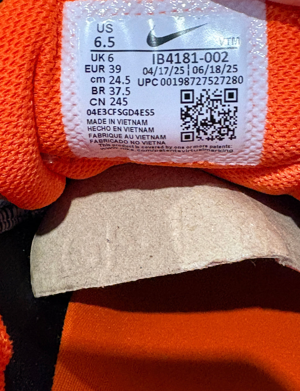 Palace x Nike Air Max Dn8 SP Dusty Grey Safety Orange – Neuve avec étiquette NIKE