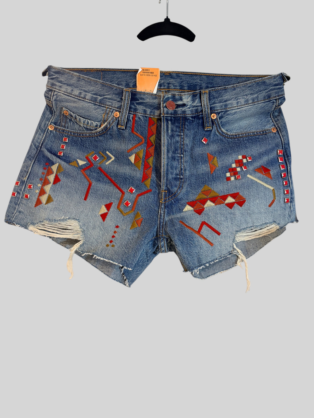 Levi’s 501 Short en jean brodé W28 – Neuf avec étiquette SANDRO