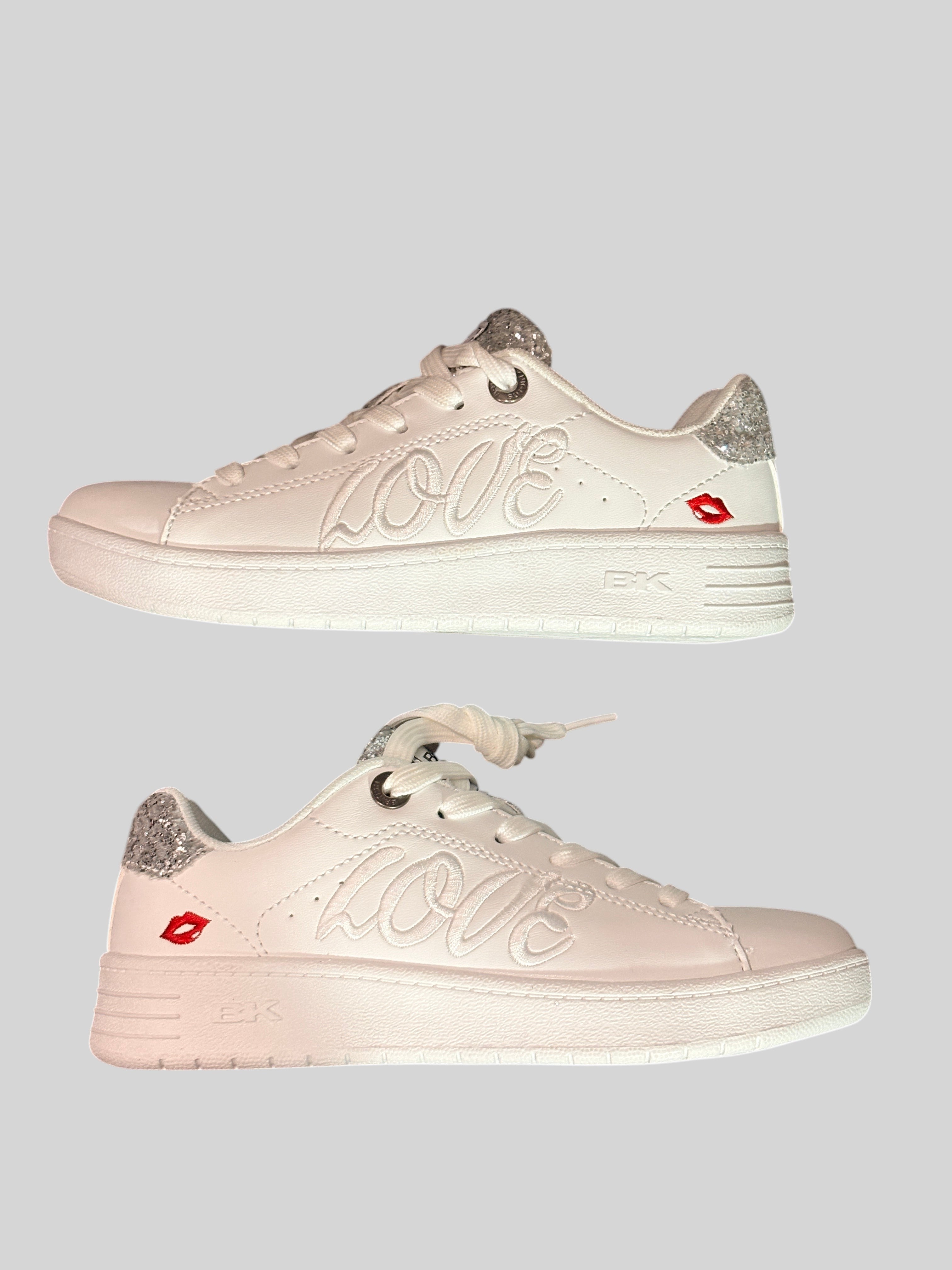 British Knights Mist – White / Love – Neuve avec étiquette British Knights Mist