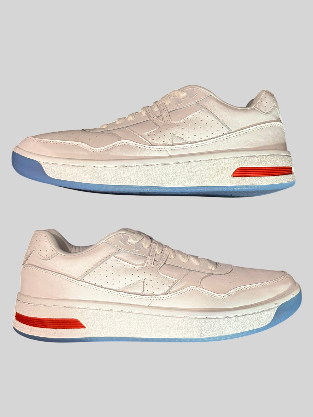 Under Armour UA Court 96 – White / Blue / Red – Neuve avec étiquette UNDER ARMOR
