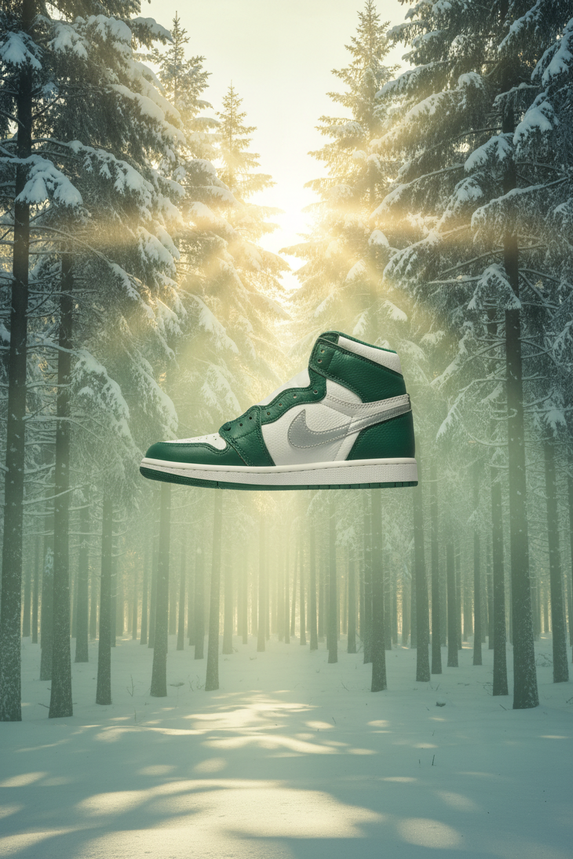 Air Jordan 1 Gorge Green - Forêt