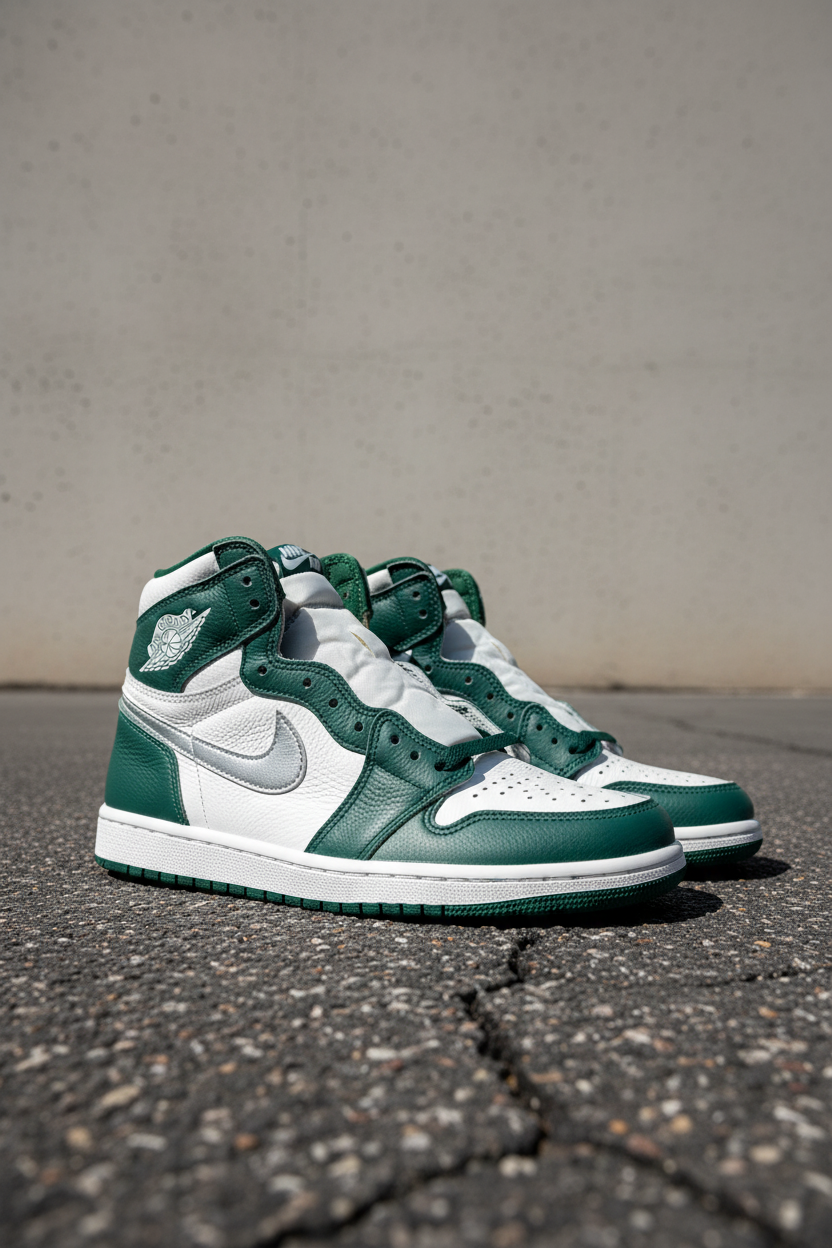 Air Jordan 1 Gorge Green - Street