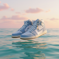 Air Jordan 1 Mid Denim - Ocean Sunset