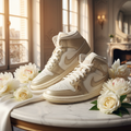 Air Jordan 1 Mid Ivory - Paris Luxury