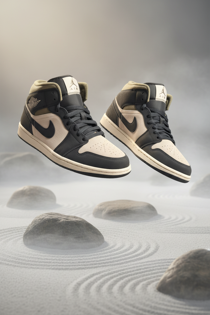 Air Jordan 1 Mid SE Orewood – Zen Levitation