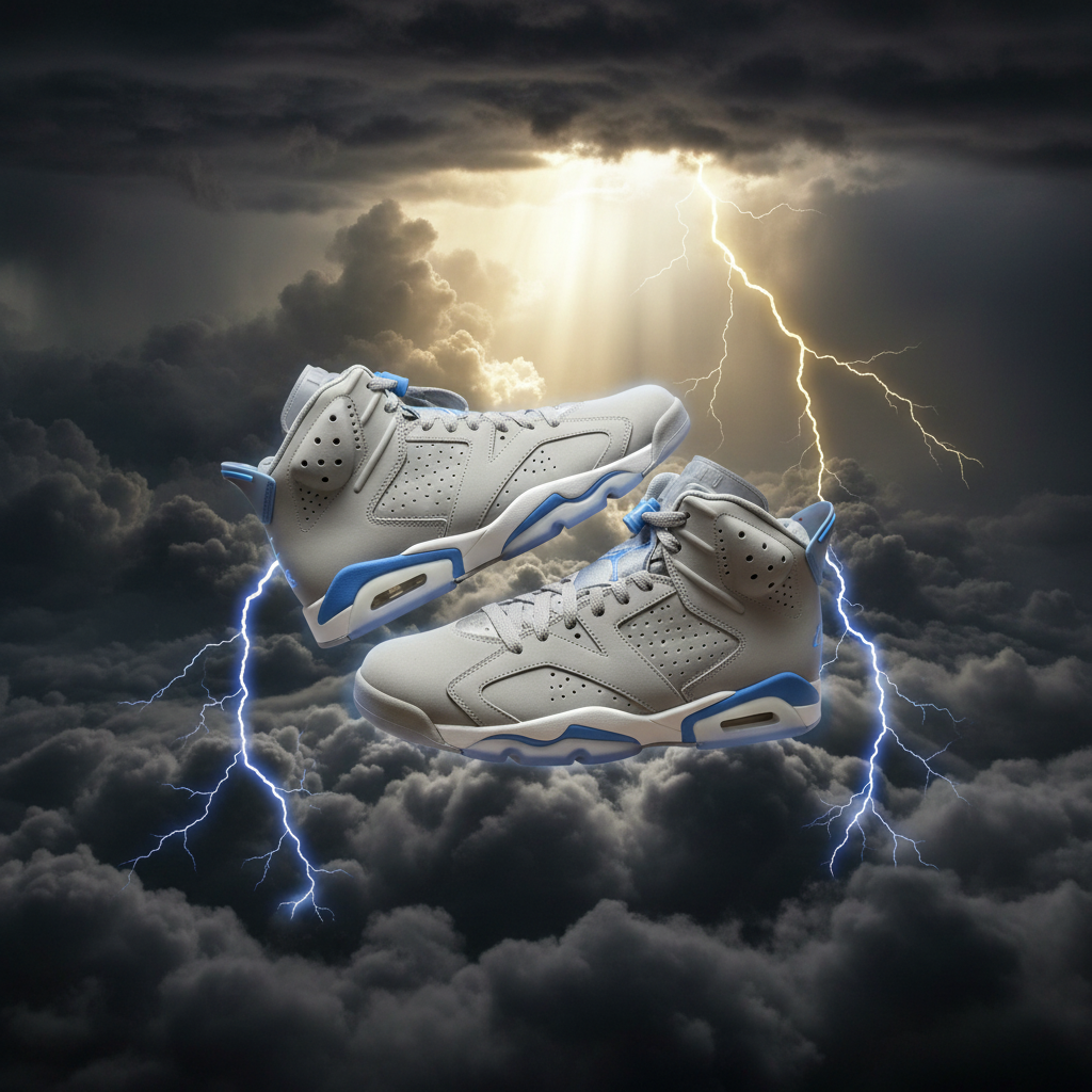 Air Jordan 6 UNC - Storm God