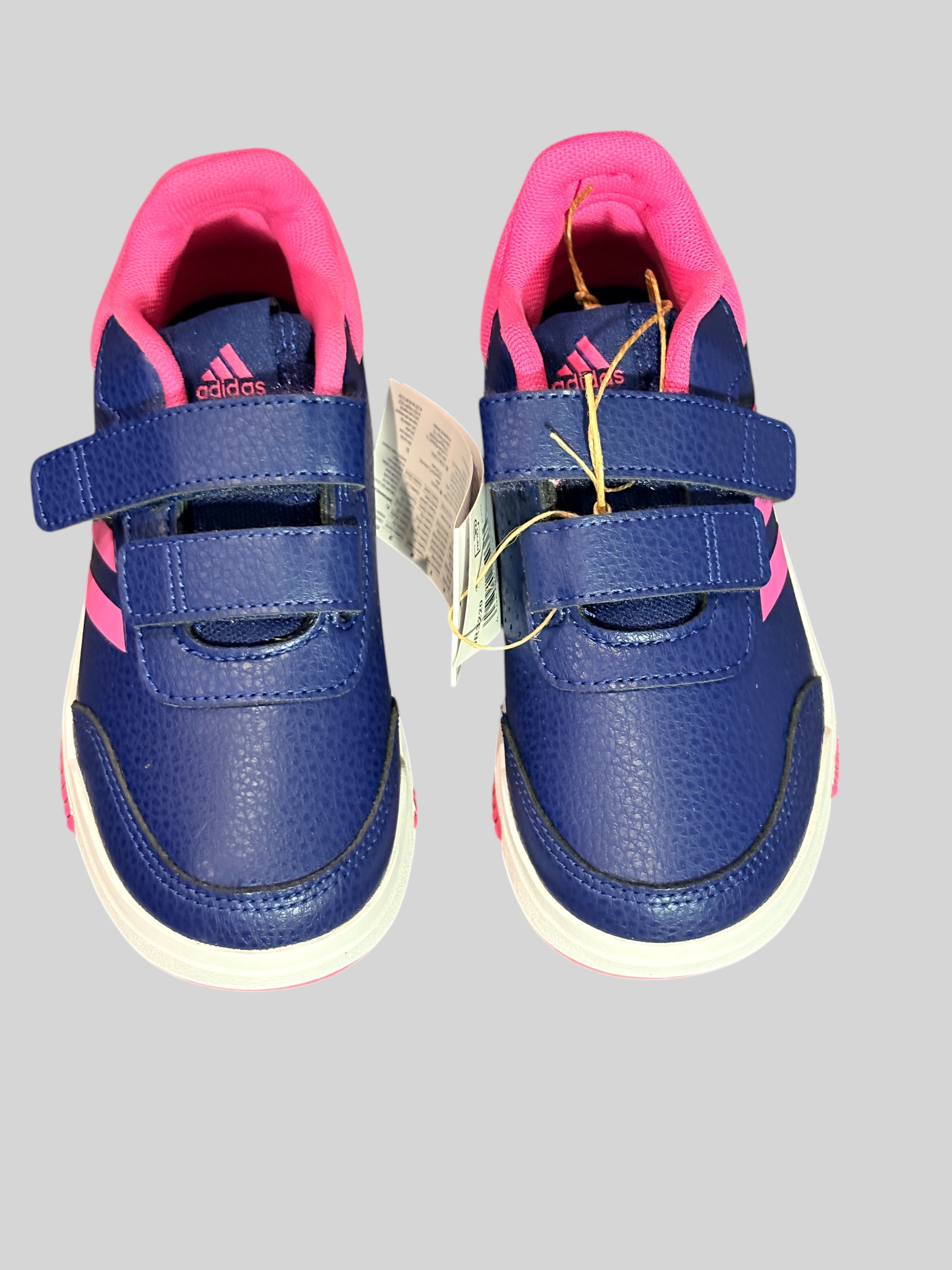 Baskets enfant FASHION SC Adidas Tensaur Sport 2.0 bleu marine et rose avec fermeture à scratch