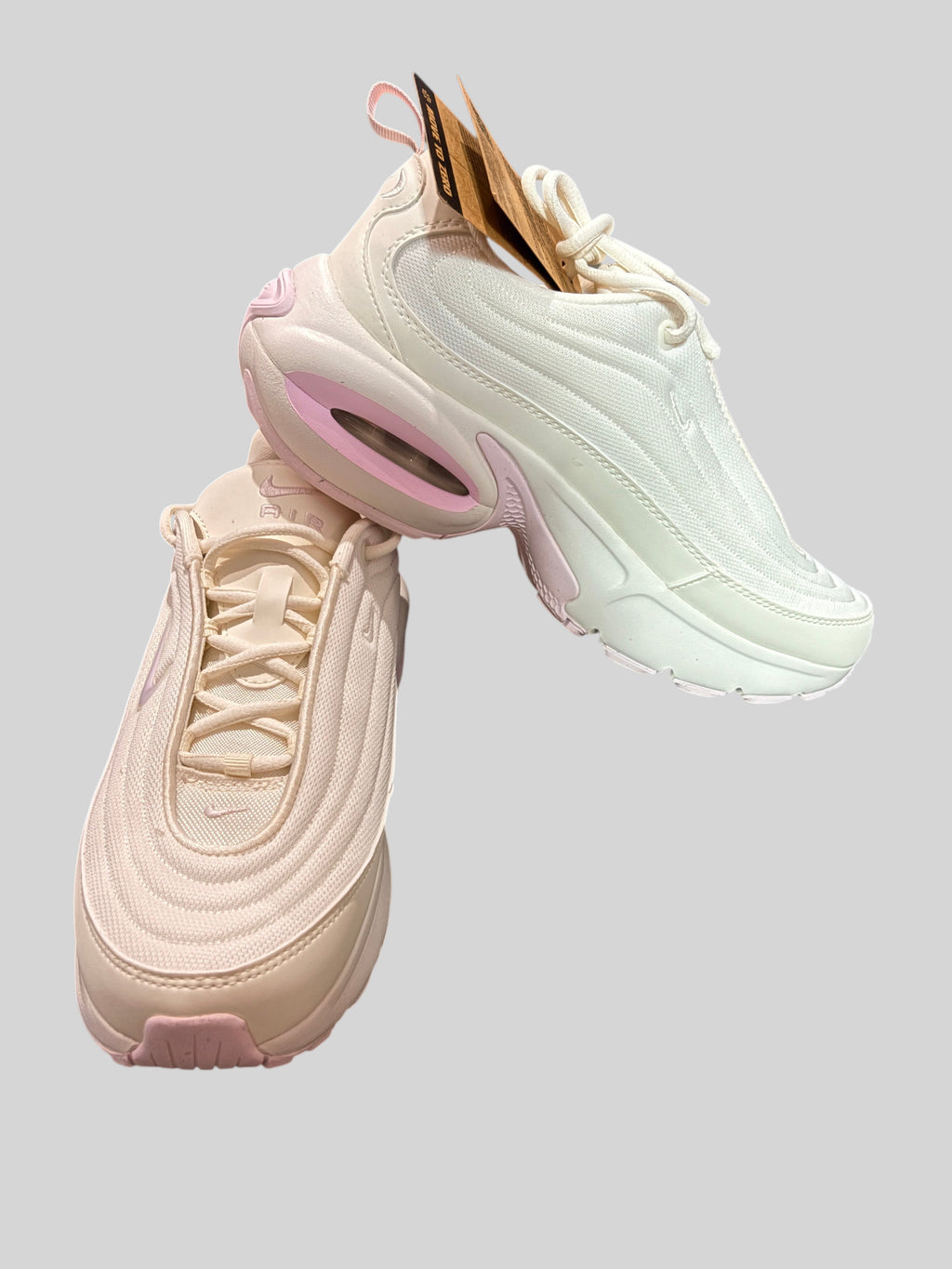 Baskets FASHION SC Nike Air Max Portal en coloris Sail, Pearl Pink et Pale Ivory avec amorti Air visible