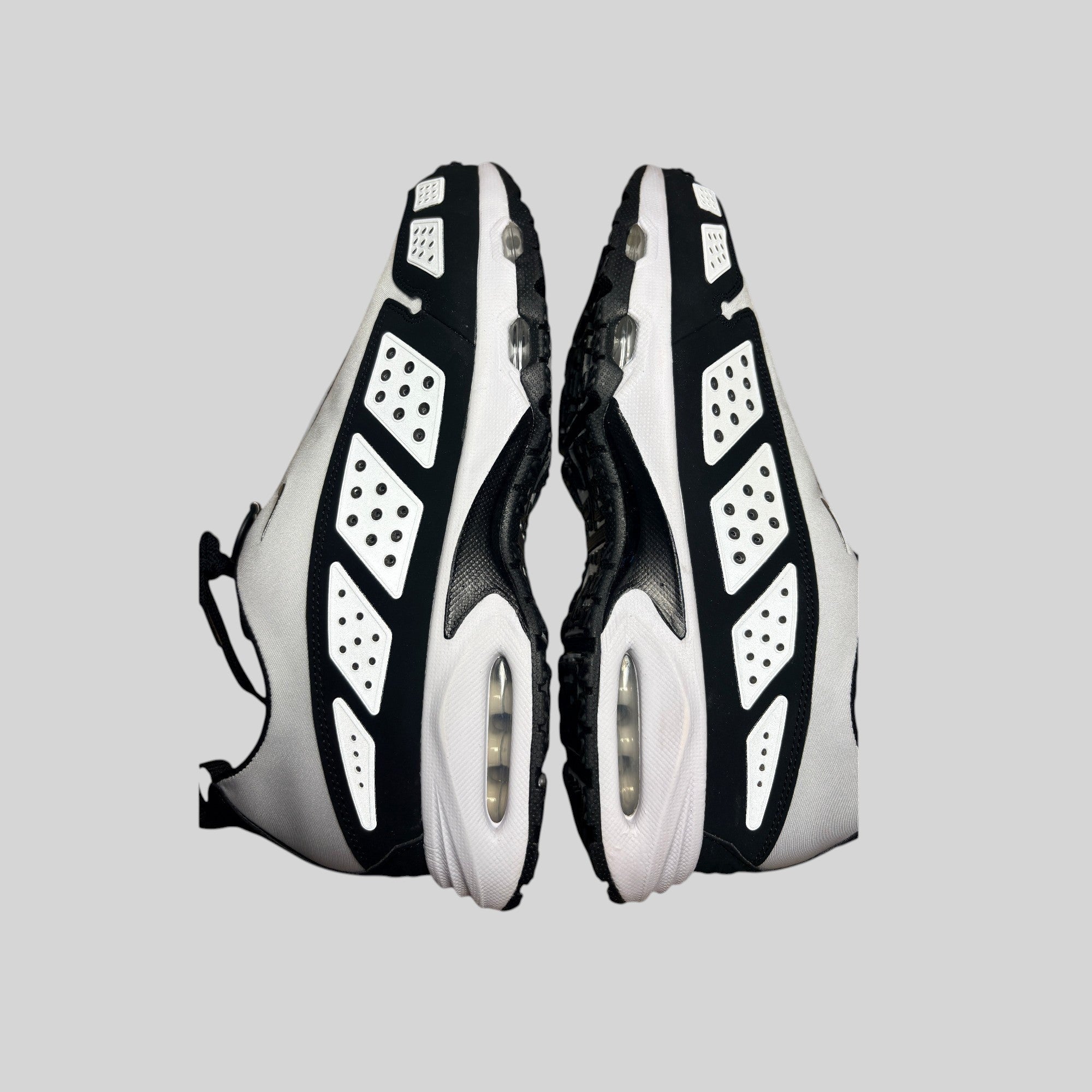 Paire de baskets Nike Air Max SNDR FASHION SC en coloris noir et blanc avec tige synthétique et amorti Max Air