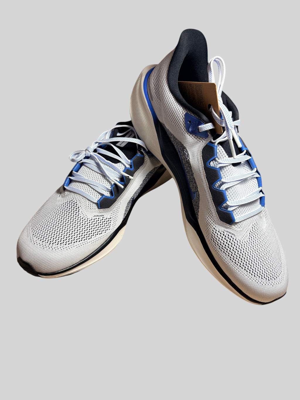 Chaussures de running FASHION SC Nike Air Zoom Pegasus 41 en mesh blanc cassé et détails bleu vif