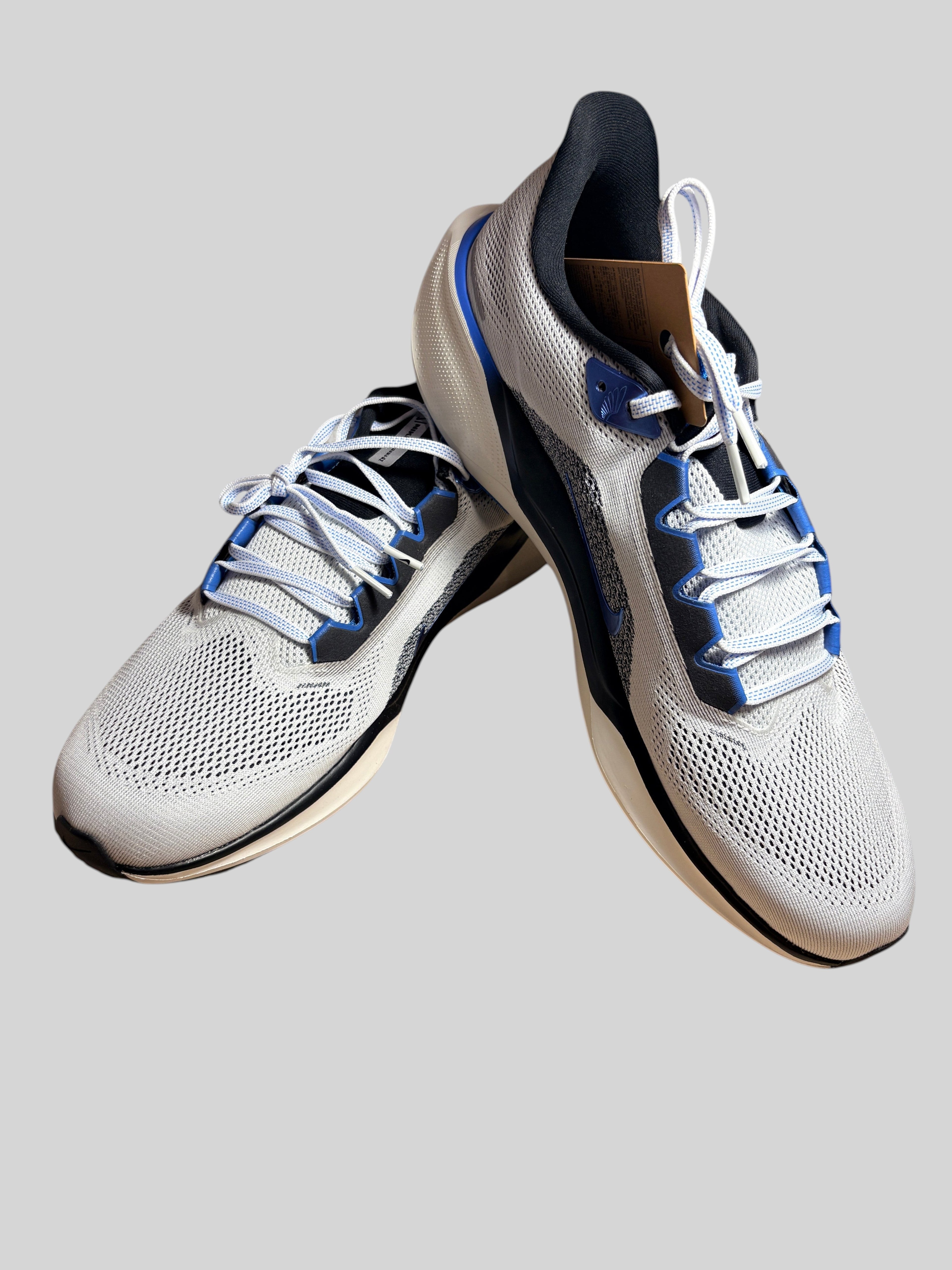 Chaussures de running FASHION SC Nike Air Zoom Pegasus 41 en mesh blanc cassé et détails bleu vif