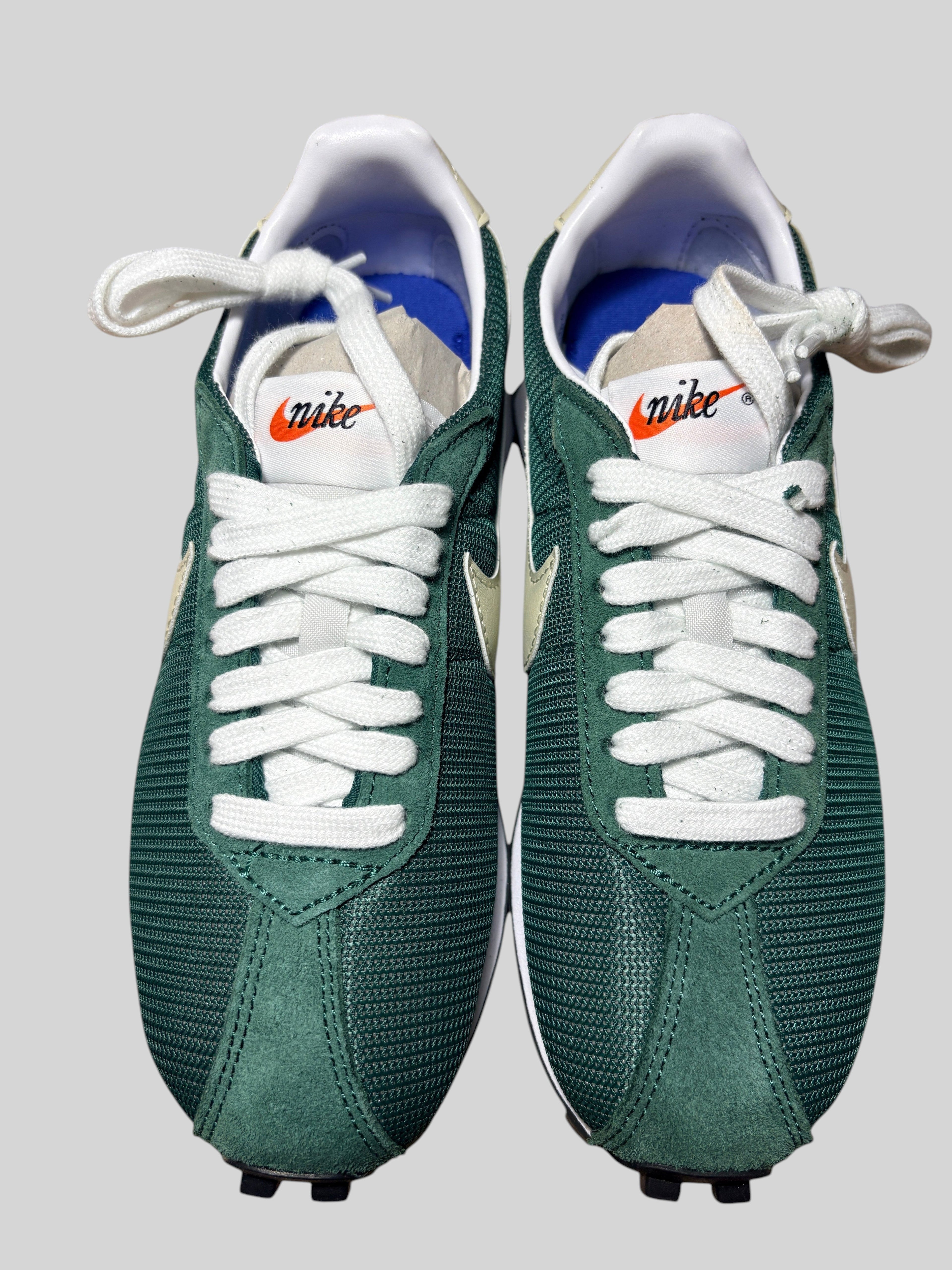 Baskets Nike LD-1000 WMNS vert sapin en mesh et daim avec lacets blancs, disponibles chez FASHION SC