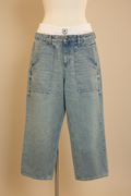 Jean Eleven Paris Double Ceinture