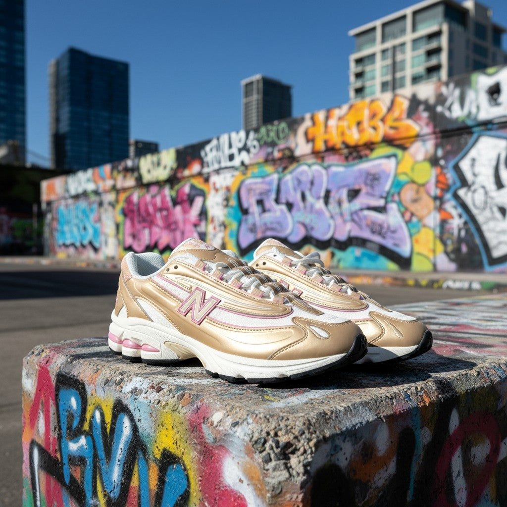 New Balance Gold Pink - Urban Street