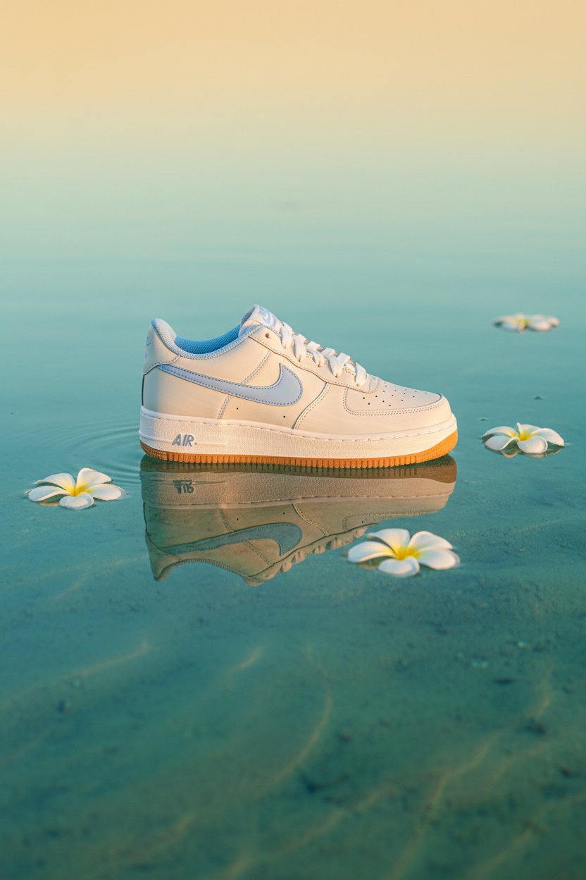 Nike Air Force 1 Psychic Blue – Lagon Méditerranéen