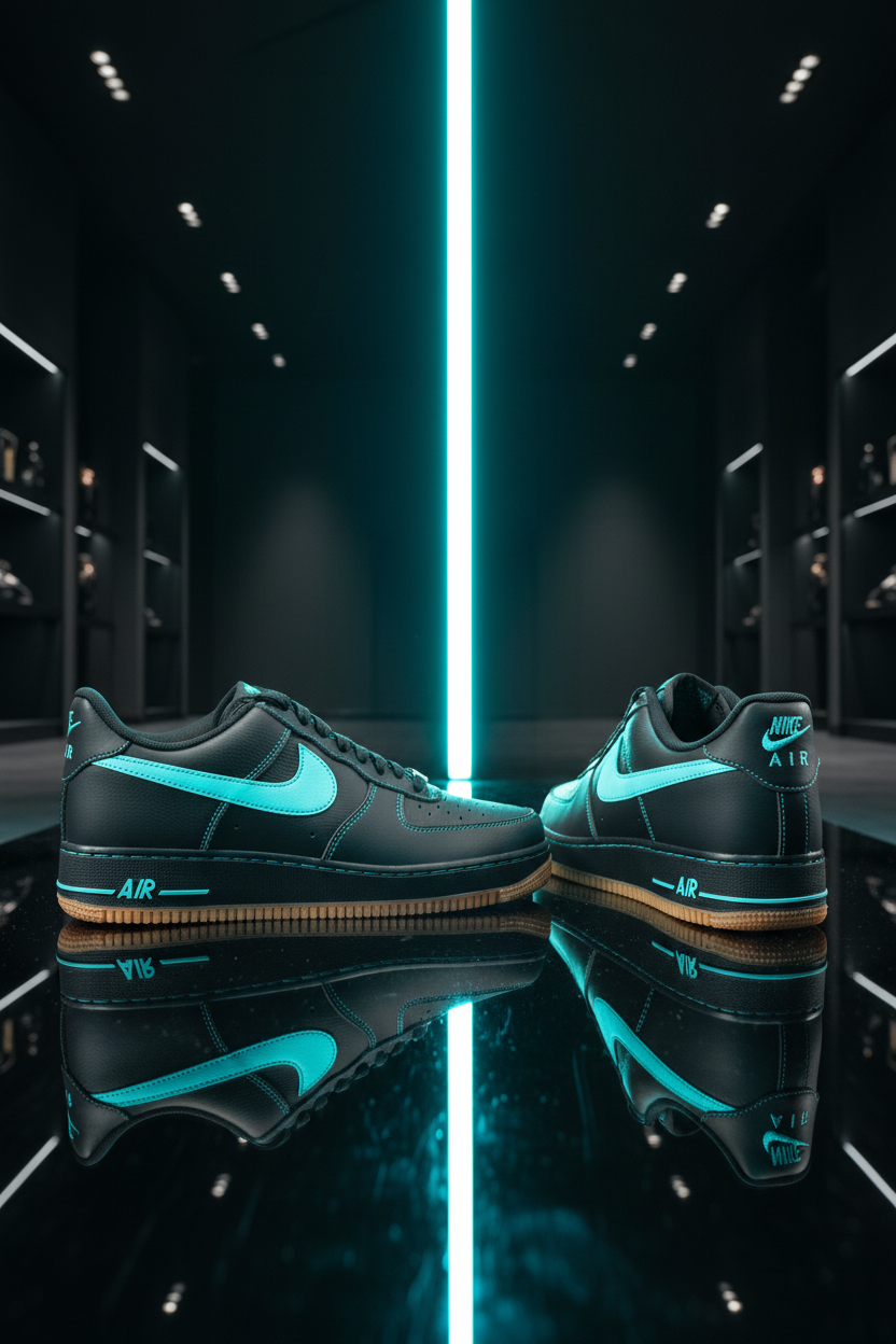 Nike Air Force 1 Tiffany – Showroom Néon