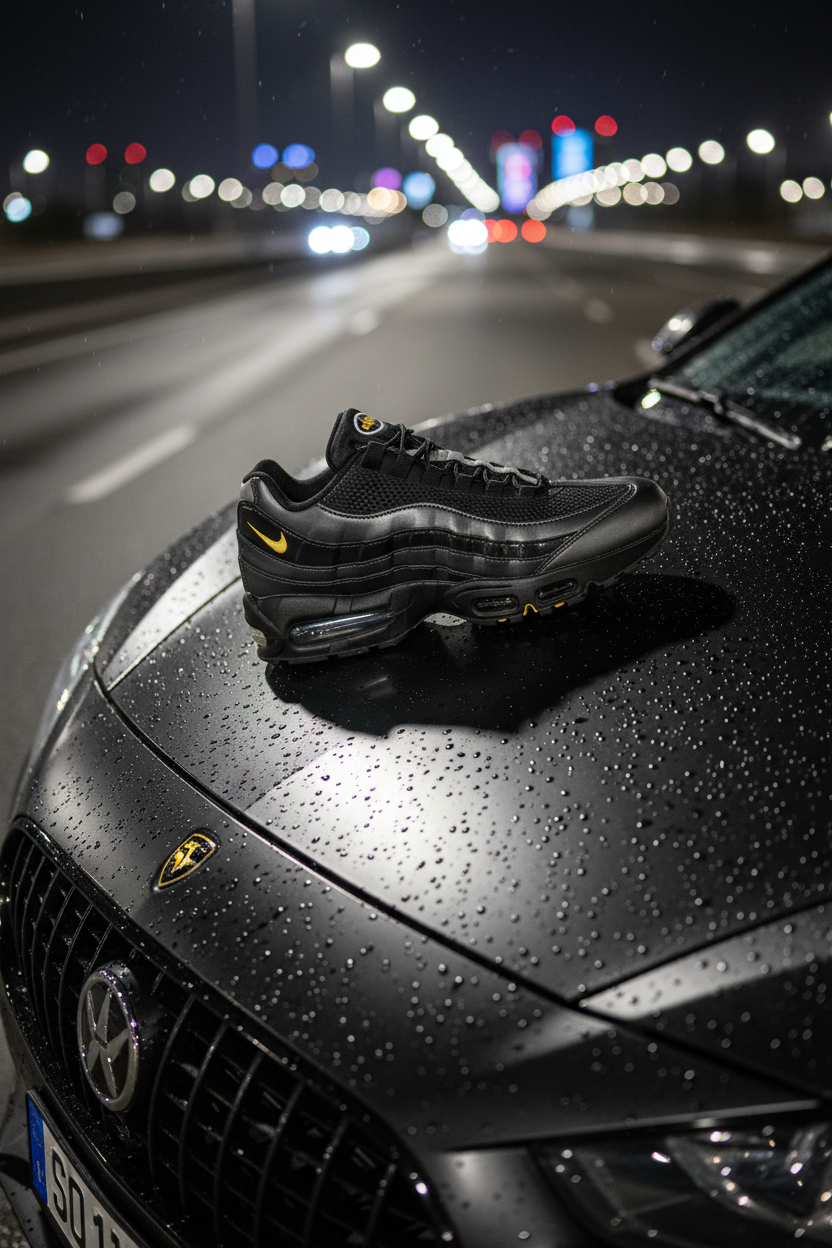 Nike Air Max 95 Big Bubble SE – Capot Voiture Nuit Pluvieuse