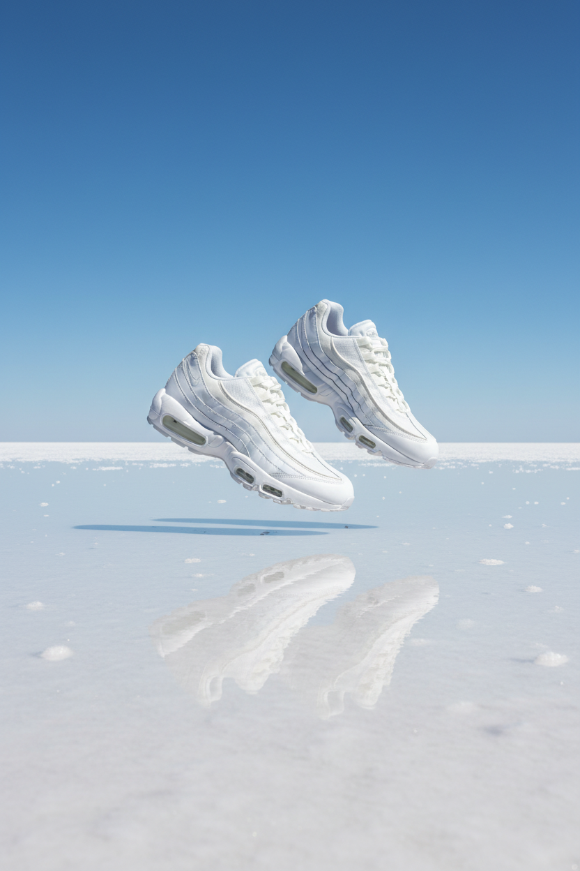 Nike Air Max 95 White - Désert de Sel