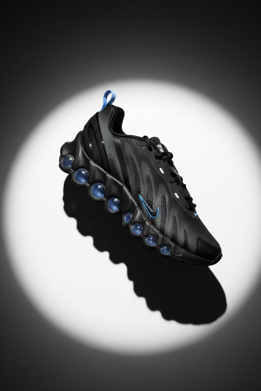 Nike Air Max DN8 Black Blue - Contraste Maximum