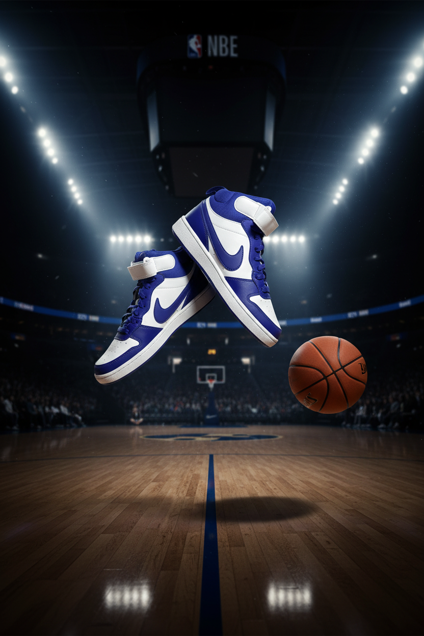 Nike Court Borough Mid 2 GS – NBA Arena