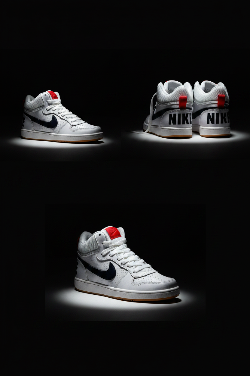 Nike Court Borough Mid – Multi-Angles