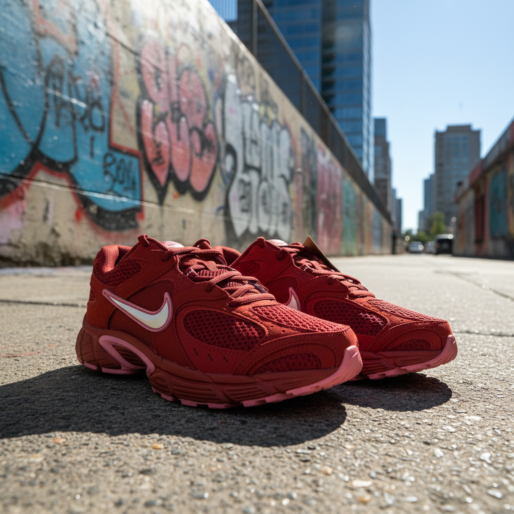 Nike II6294-602 - Vue 3/4 avant - Fond urbain street