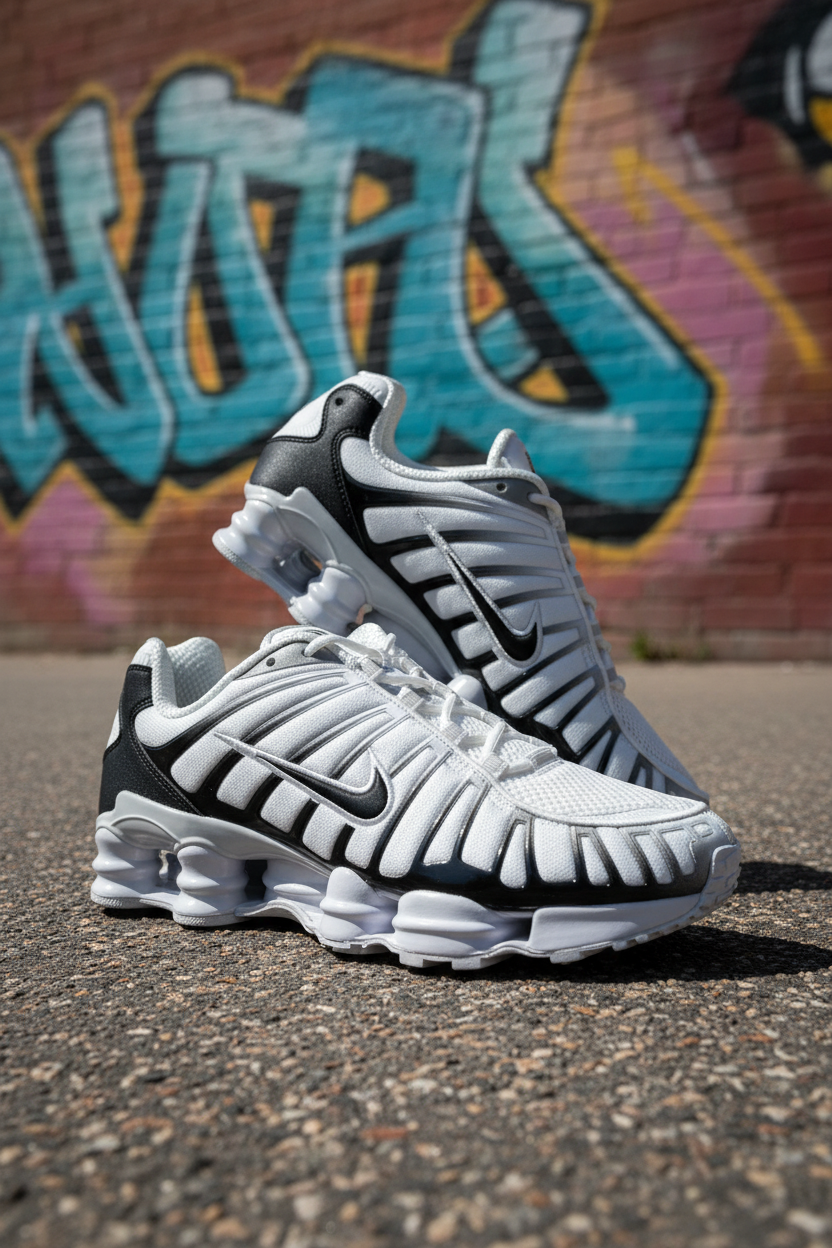 Nike Shox TL Blanc - Street